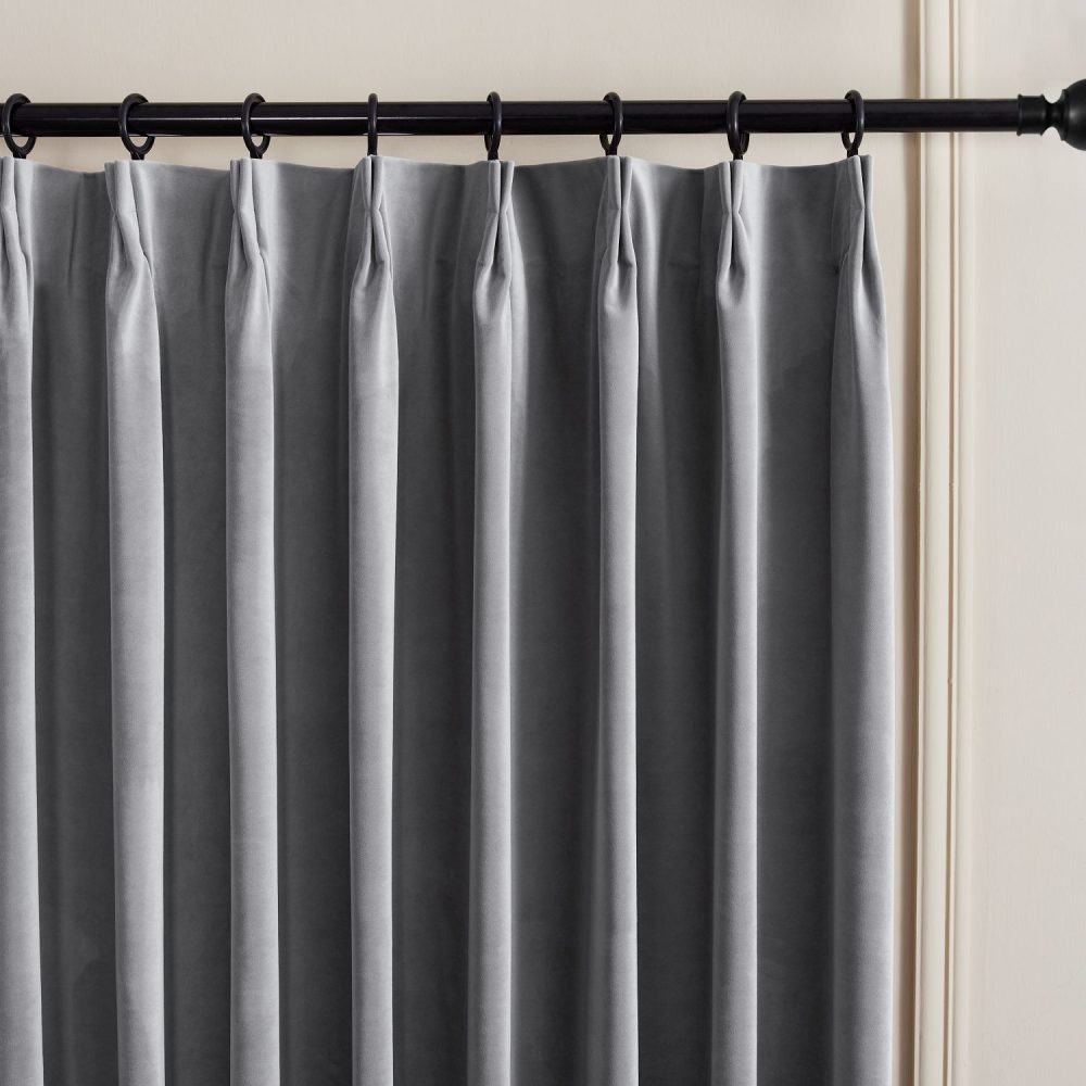 Whitney Luxury Matte Velvet Thermal Curtains