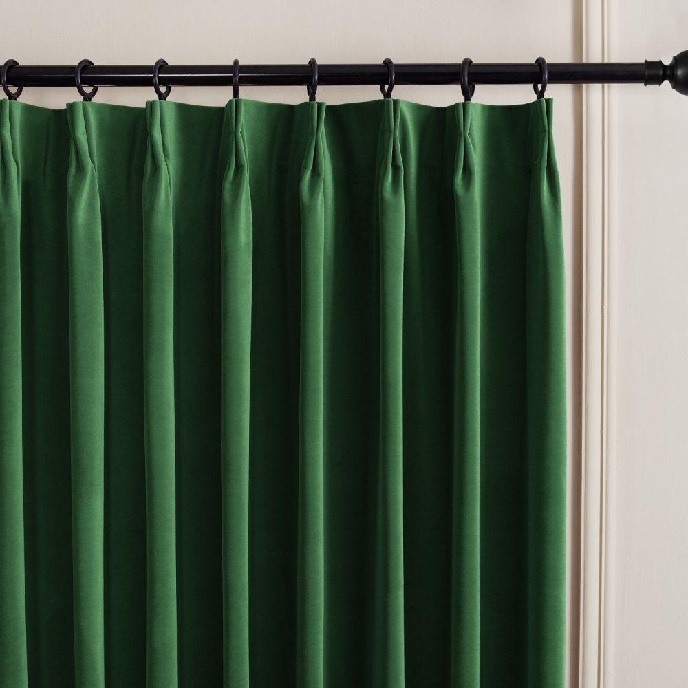 Whitney Luxury Matte Velvet Thermal Curtains