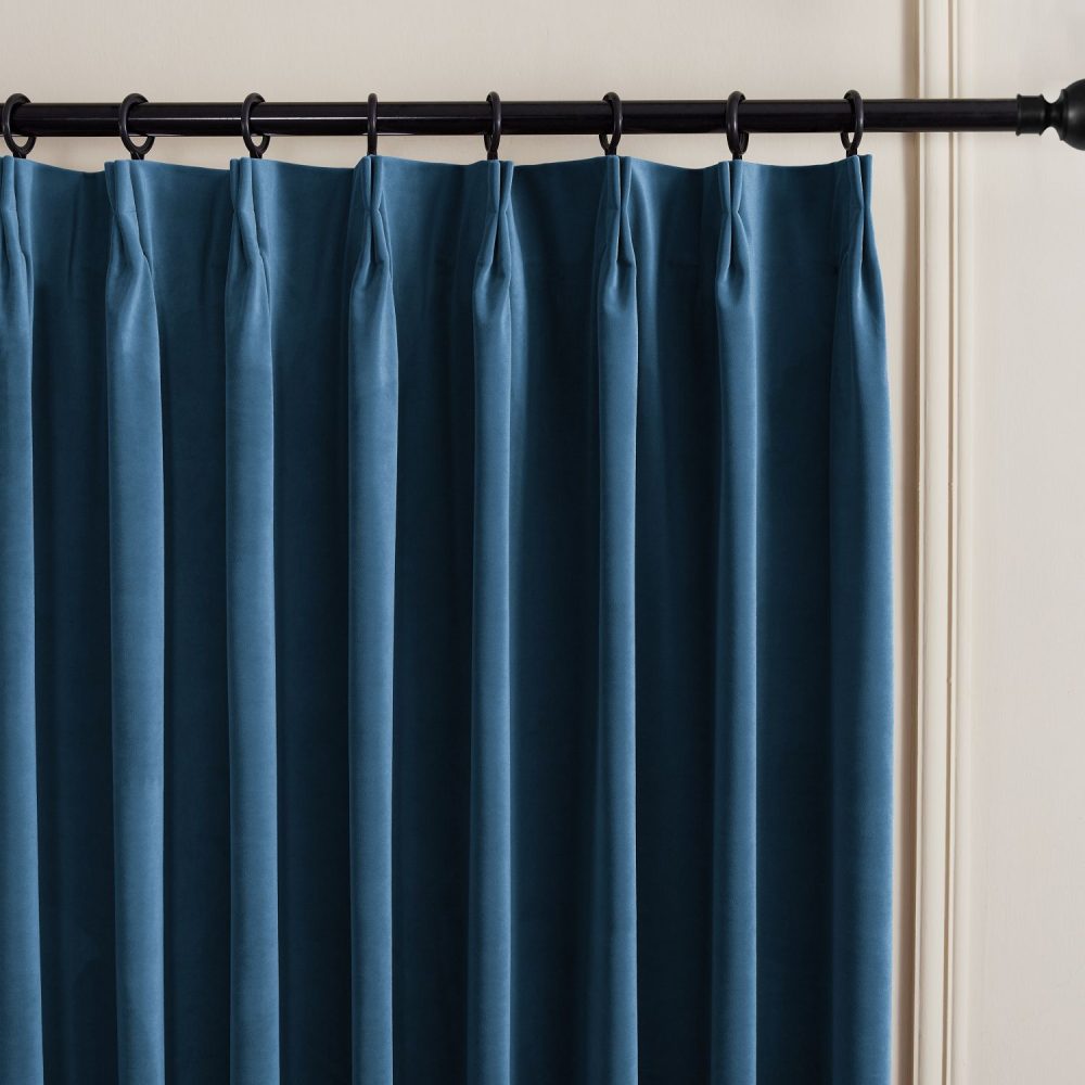 Whitney Luxury Matte Velvet Thermal Curtains