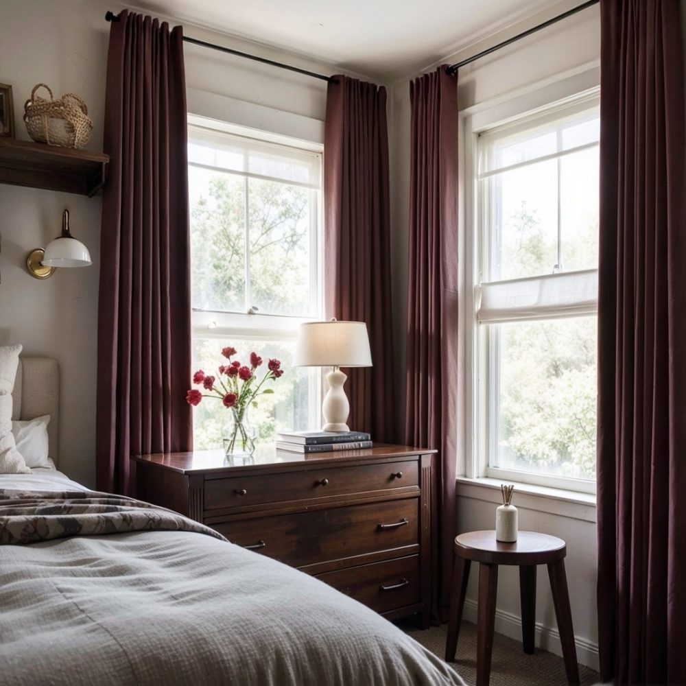 Whitney Luxury Matte Velvet Thermal Curtains