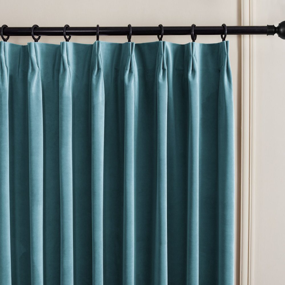 Whitney Luxury Matte Velvet Thermal Curtains