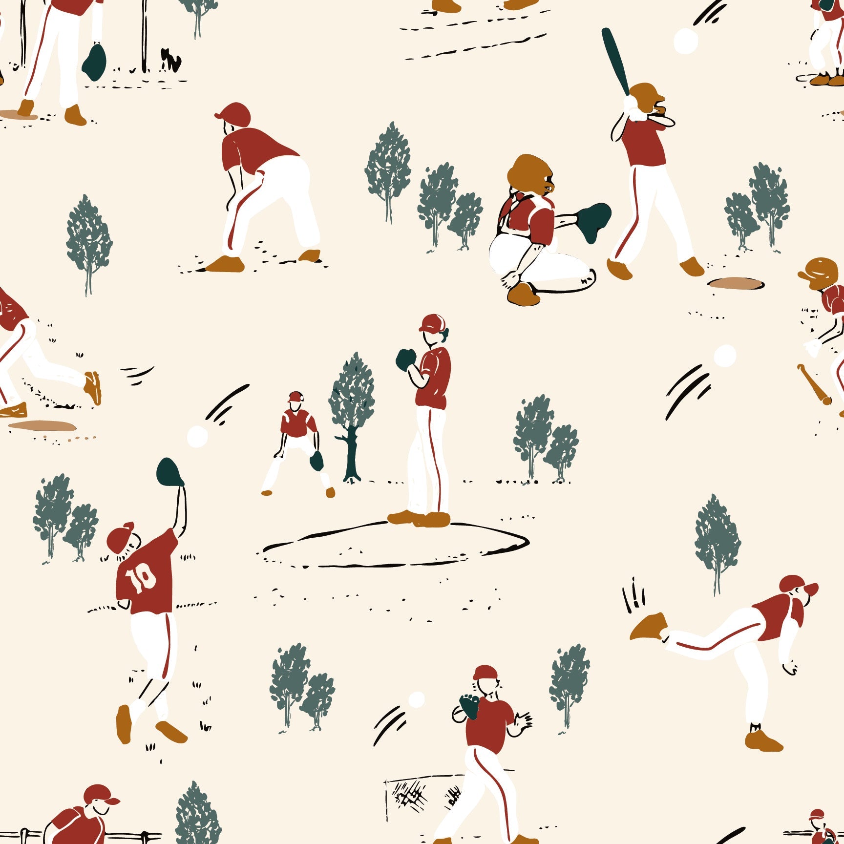 Willie Wallpaper by H.macdo Studio