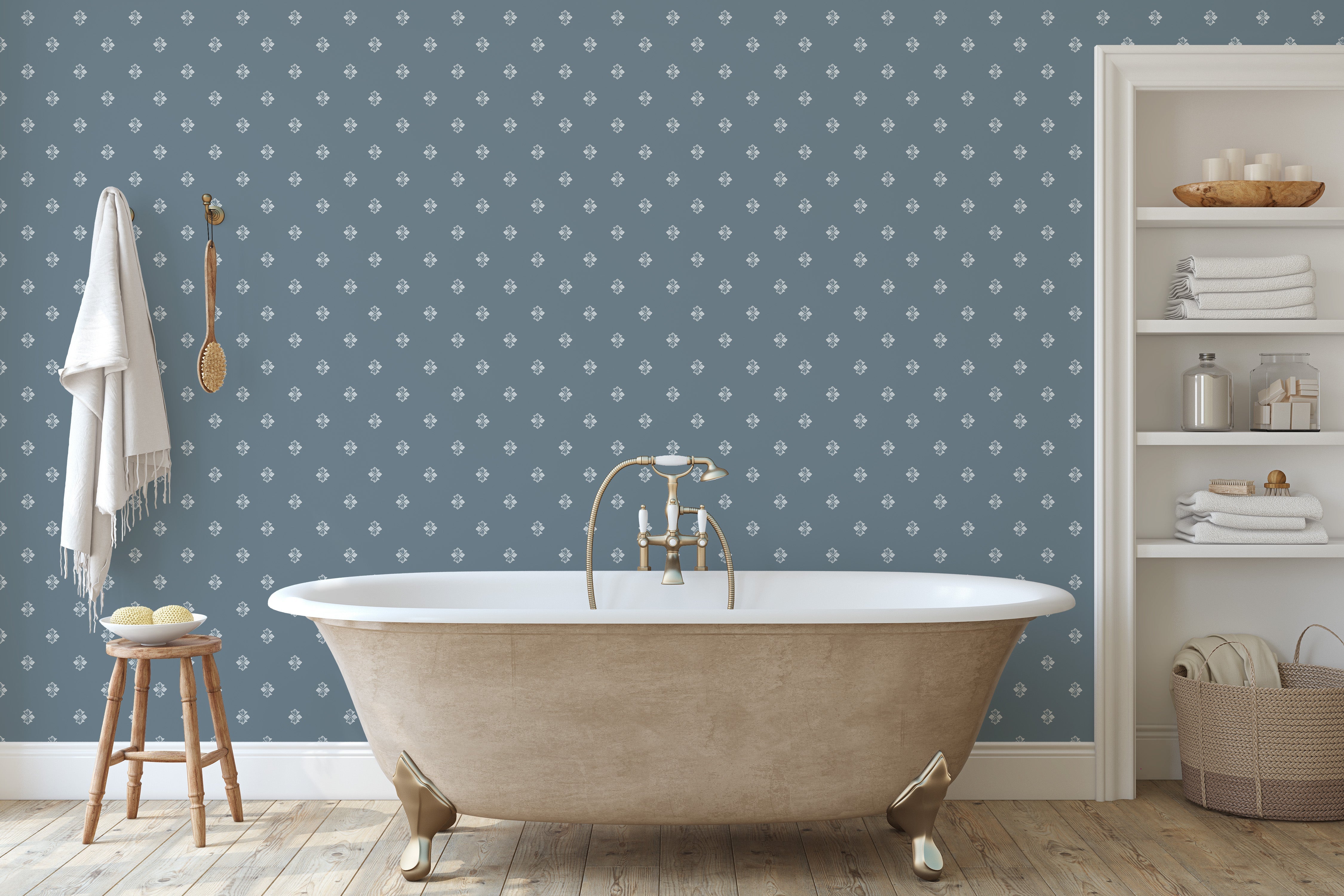 Wilson Wallpaper by Melissa Johnson Design