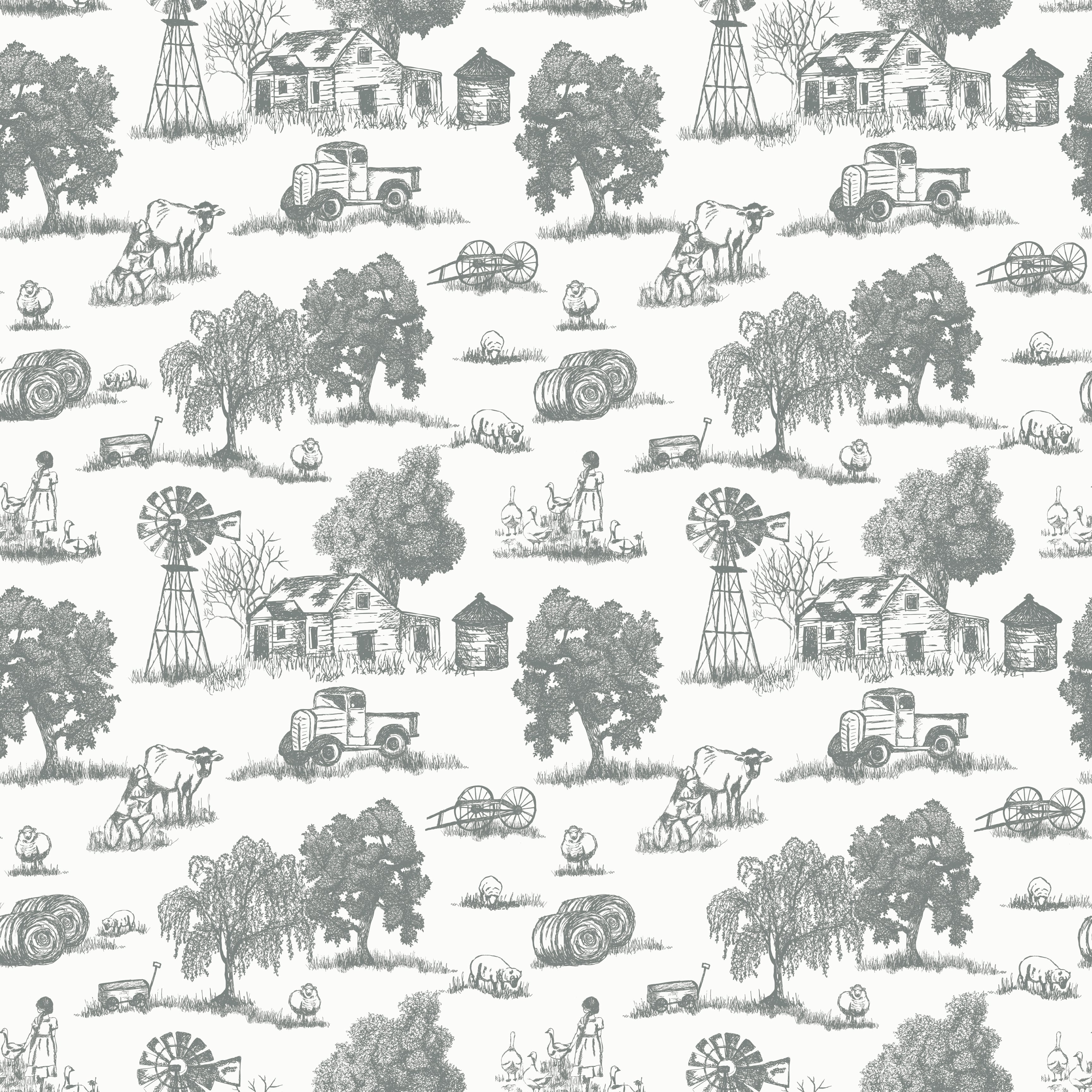 Winona Wallpaper by Hannah Langford Design