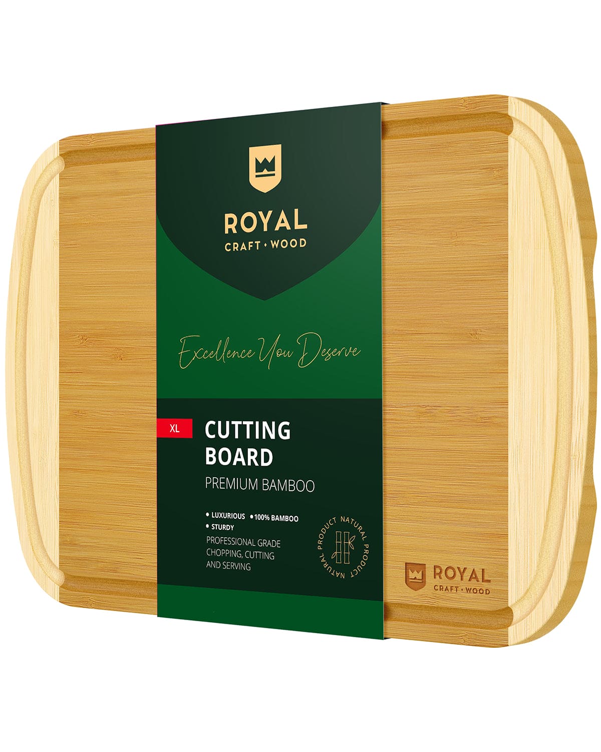Cutting Board Two-tone XL, 18”x12”