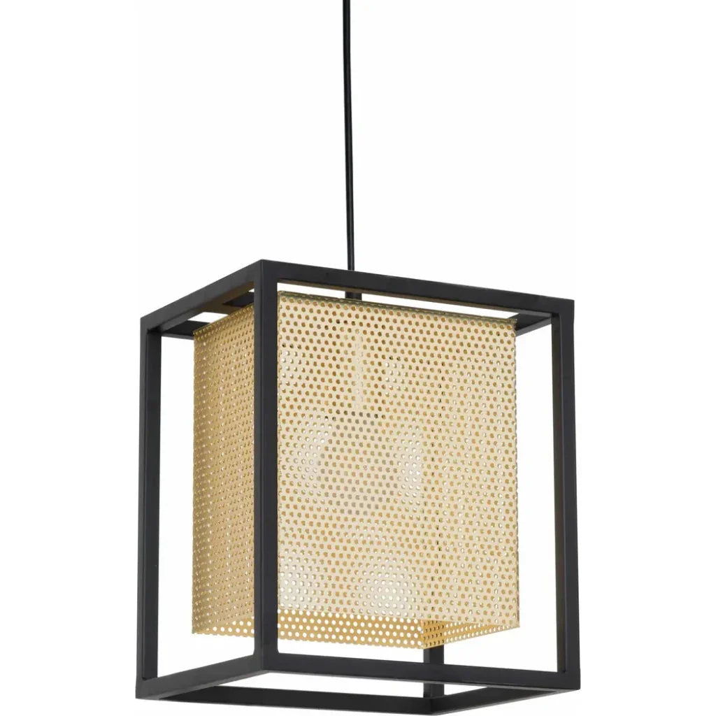 Yves Ceiling Lamp Gold & Black