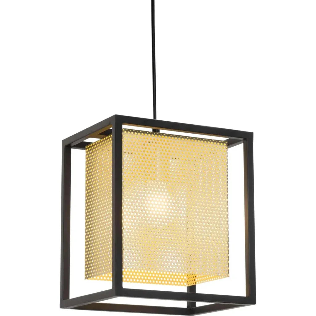 Yves Ceiling Lamp Gold & Black