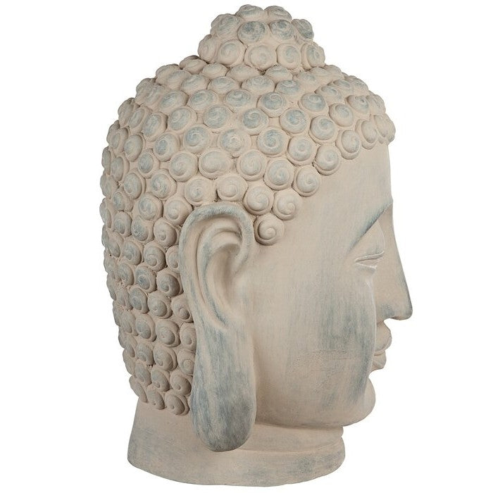 Zen Garden Outdoor Buddha Head Statue-3