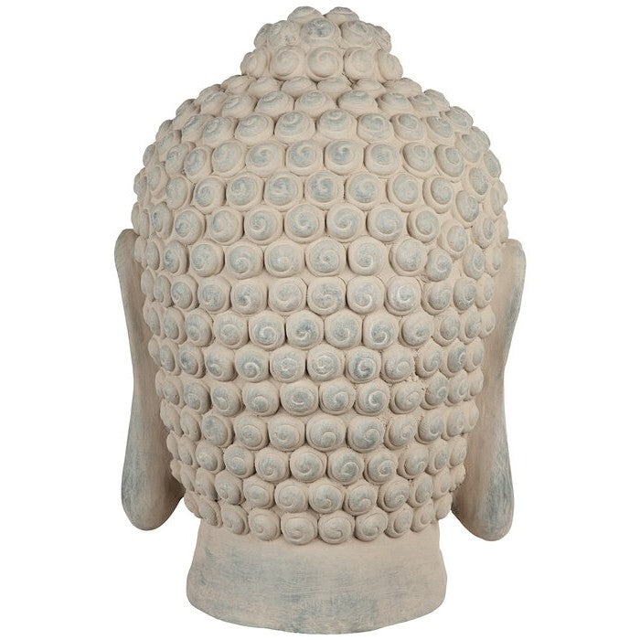 Zen Garden Outdoor Buddha Head Statue-4