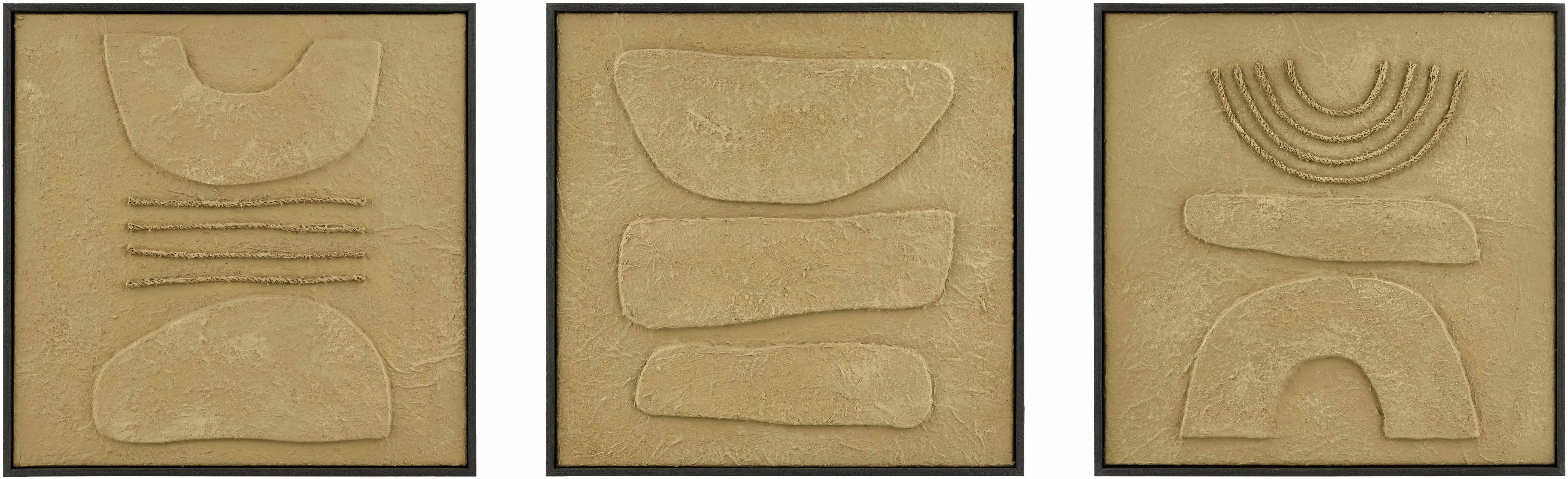 Zhalantun Taupe Wall Decor-0