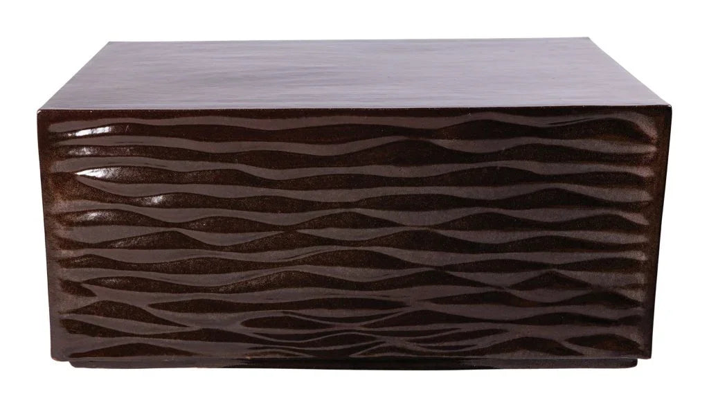 Zen Ceramic Rectangular Patio Coffee Table
