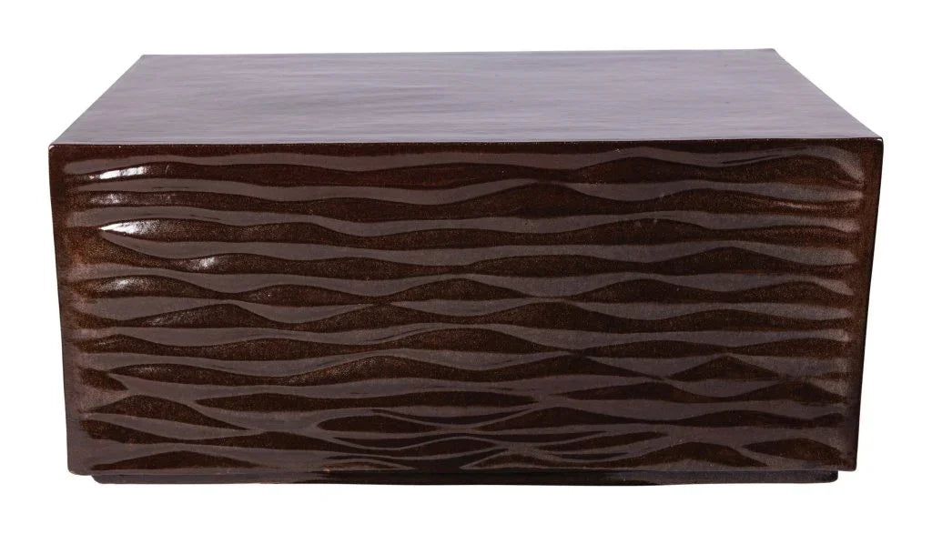 Zen Ceramic Rectangular Patio Coffee Table