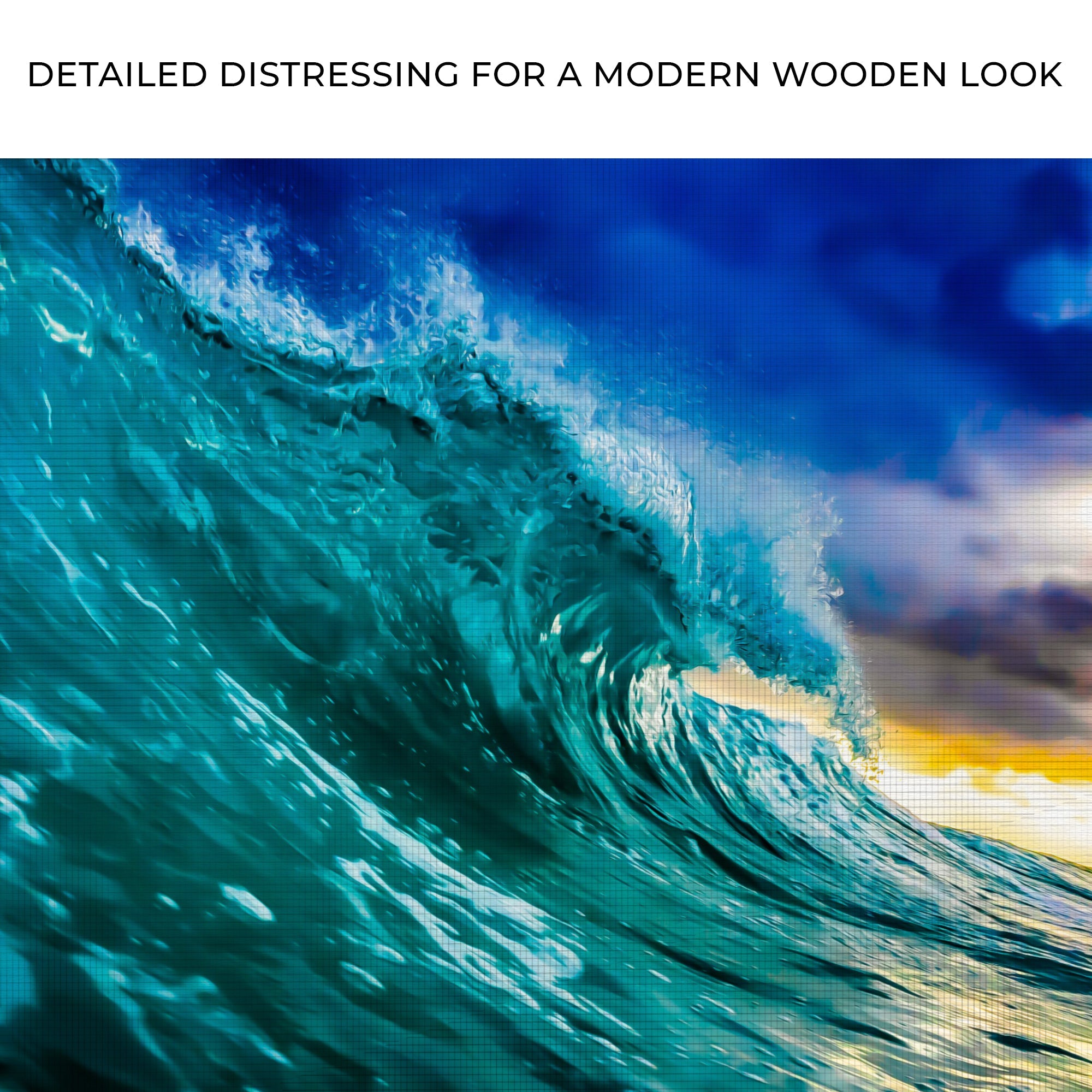 Fast Waves Canvas Wall Art