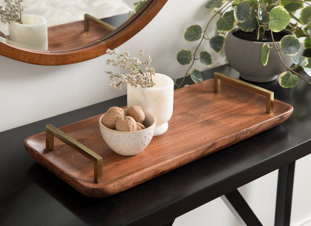 Cantwell Wood Decorative Tray