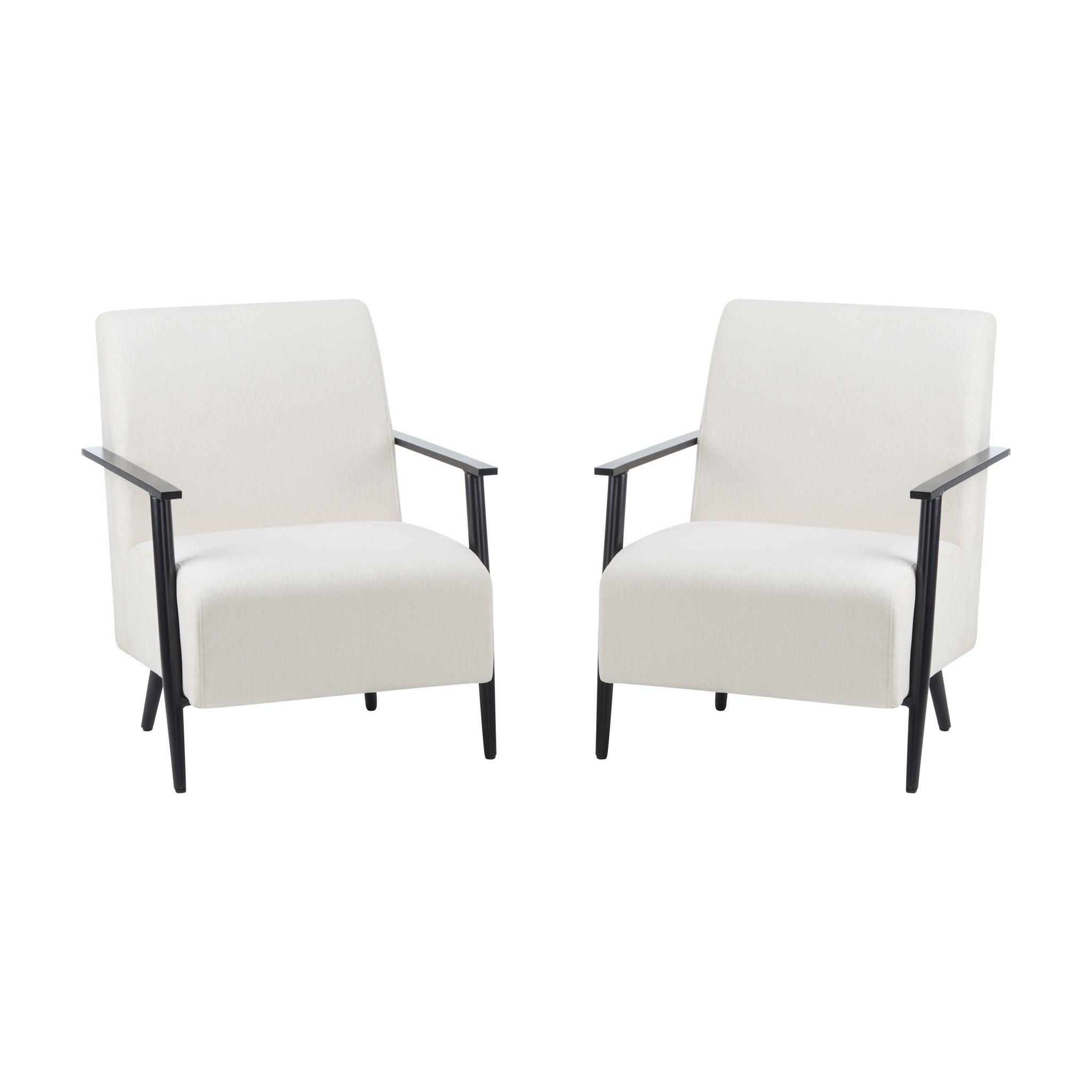 Modern Lounge Chair With Upholstery