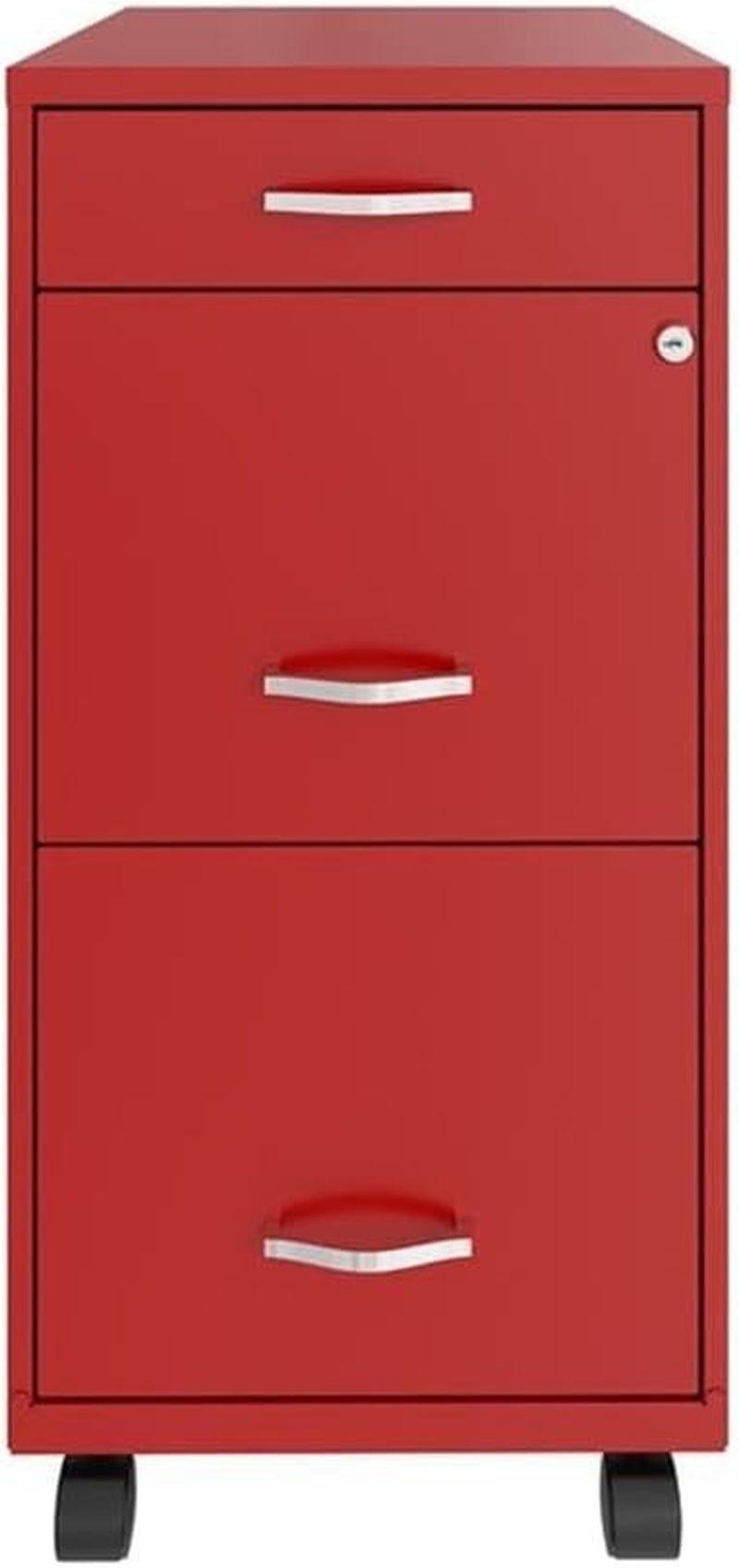 Filing Cabinet 29.52 Inch Tall Lockable Metal Office Storage For Documents And Files In Home Or Office