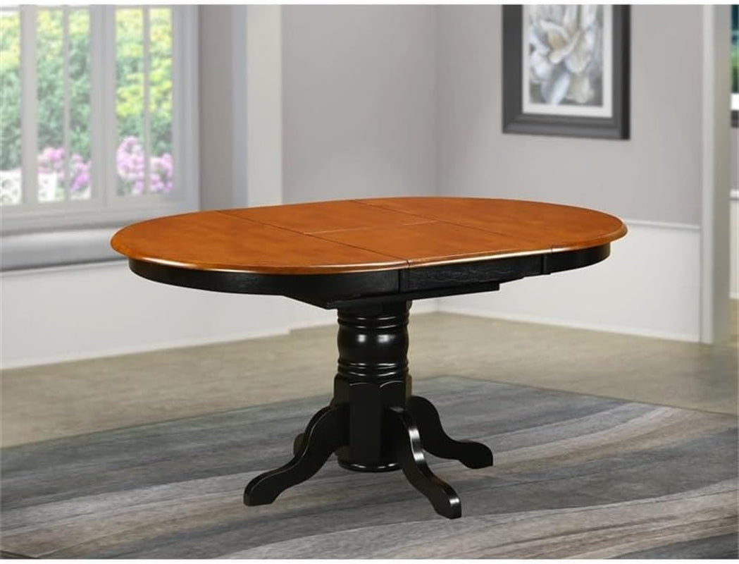 Avon Dining Table Butterfly Leaf 60x42 Inches Oval