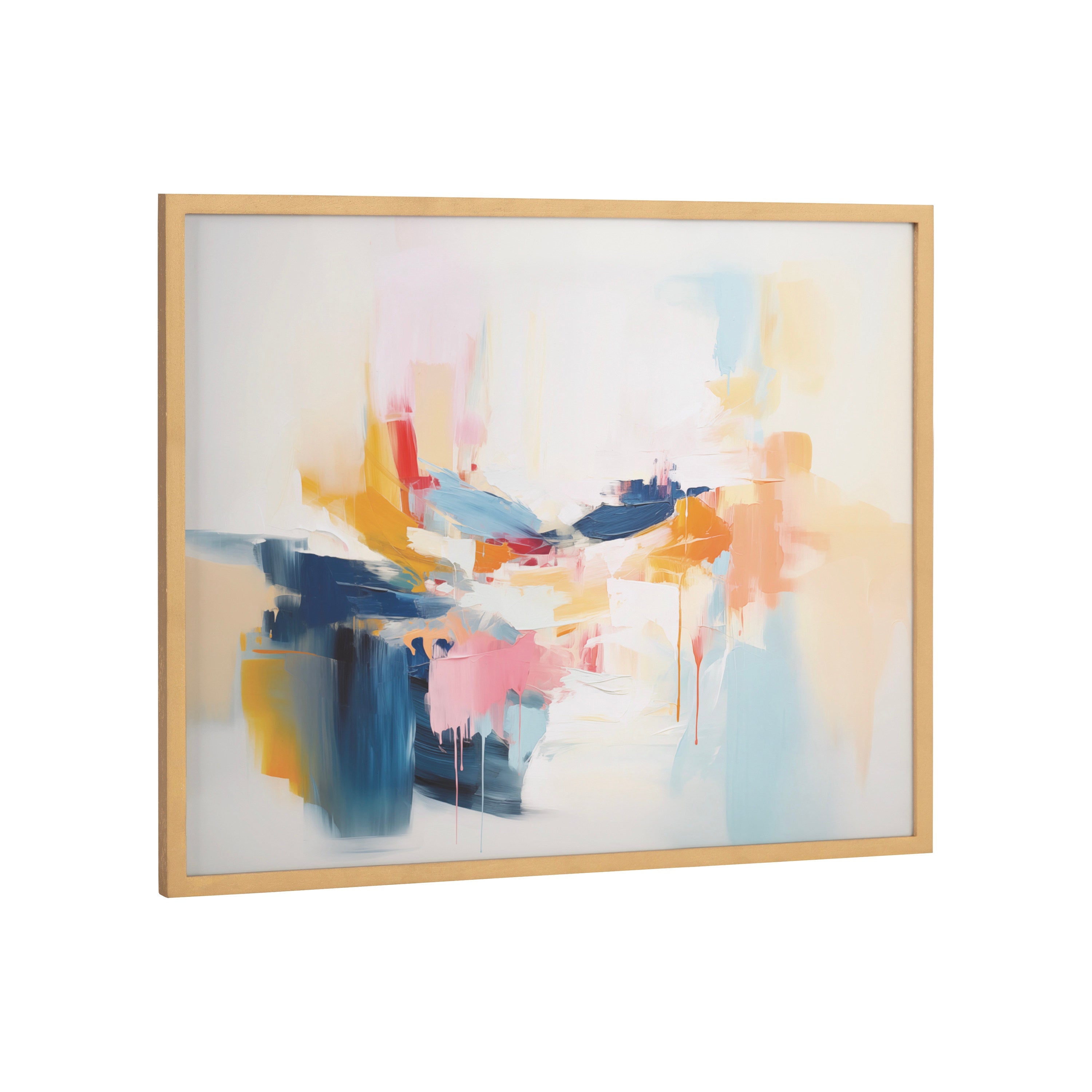 Gallery Elegant Coastal Beach Abstract Print by The Creative Bunch Studio