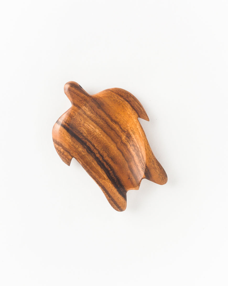 Acacia Wood Turtle Dish-0