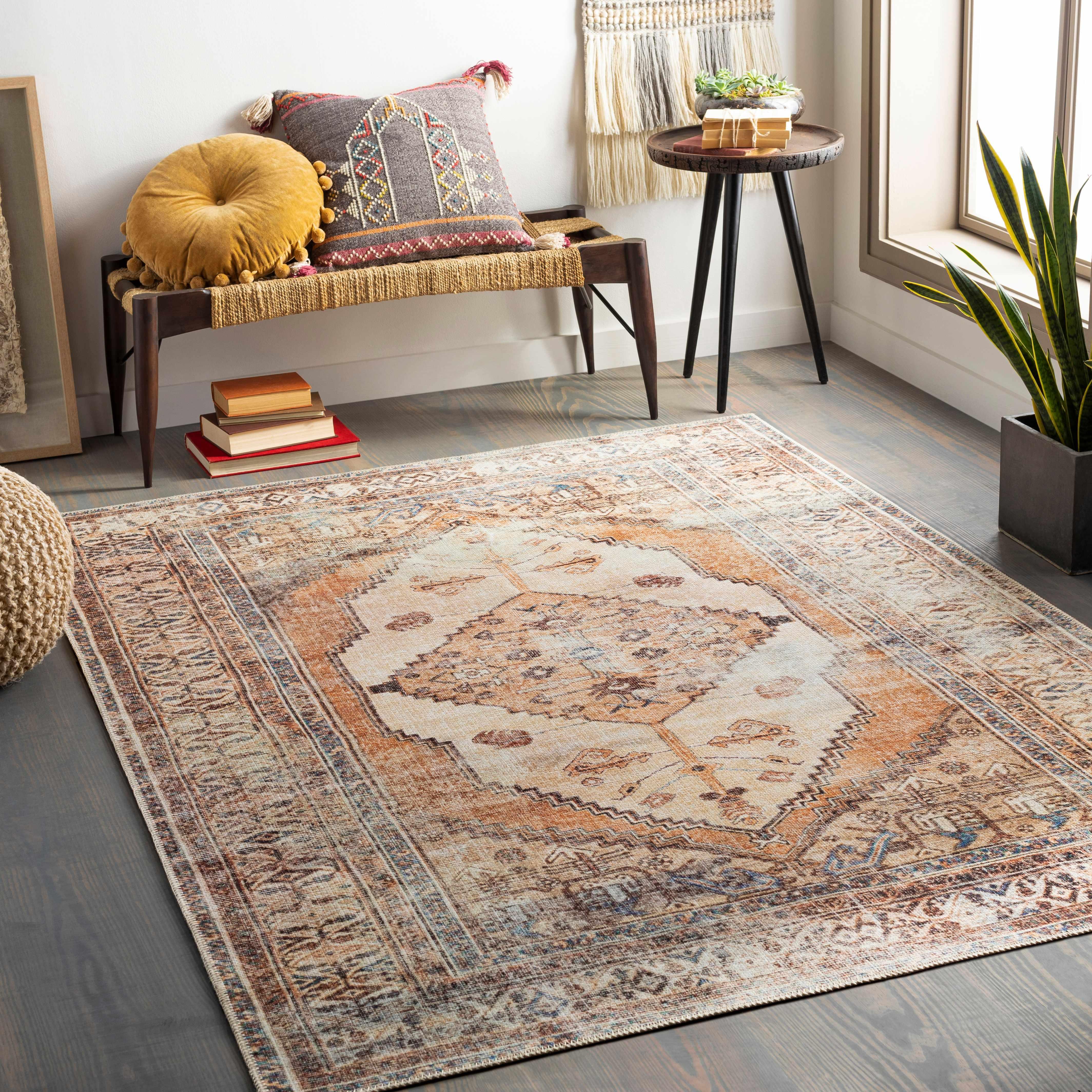 Arncliffe Washable Area Rug - PRHOMZ