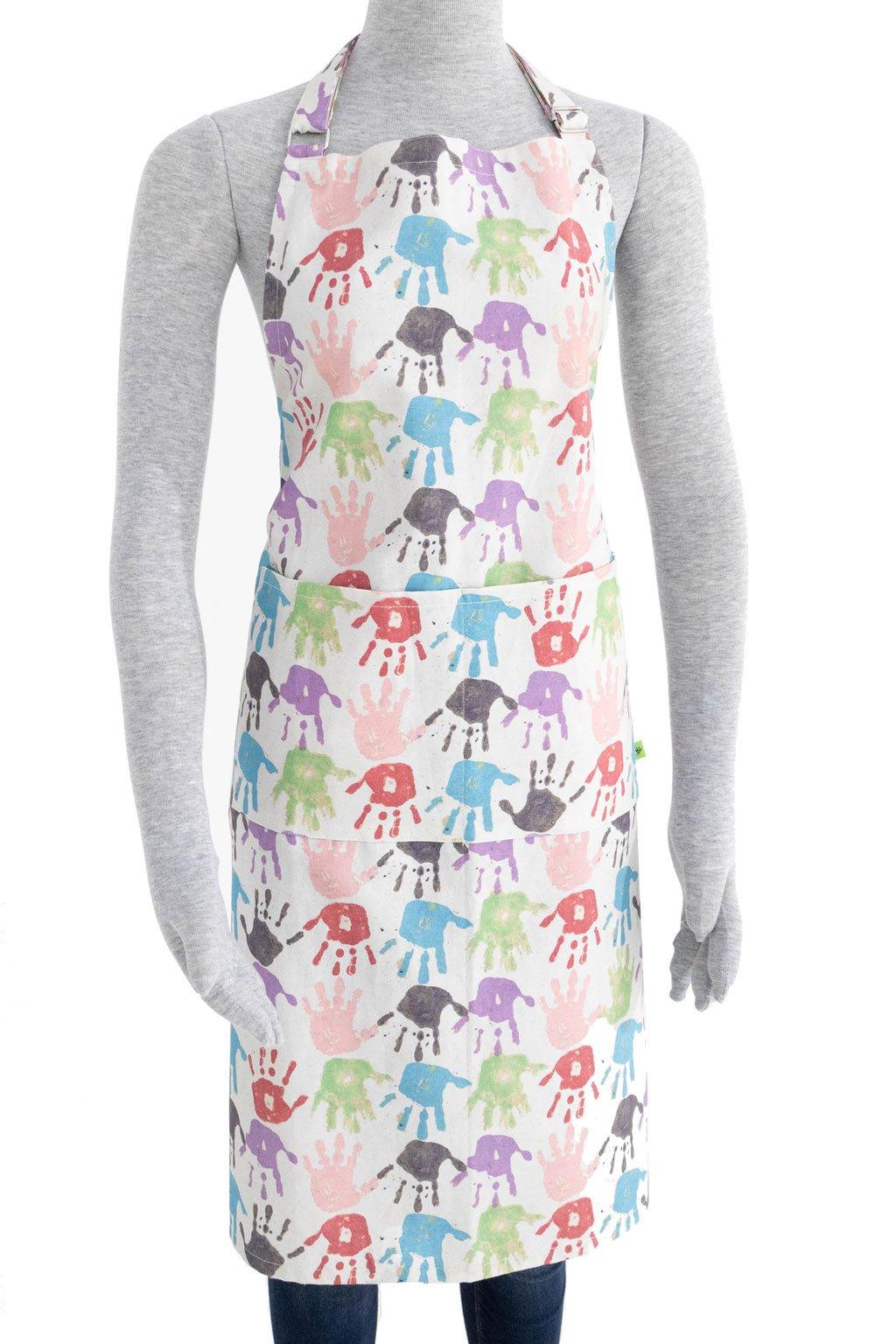 Hands Print Adult Apron