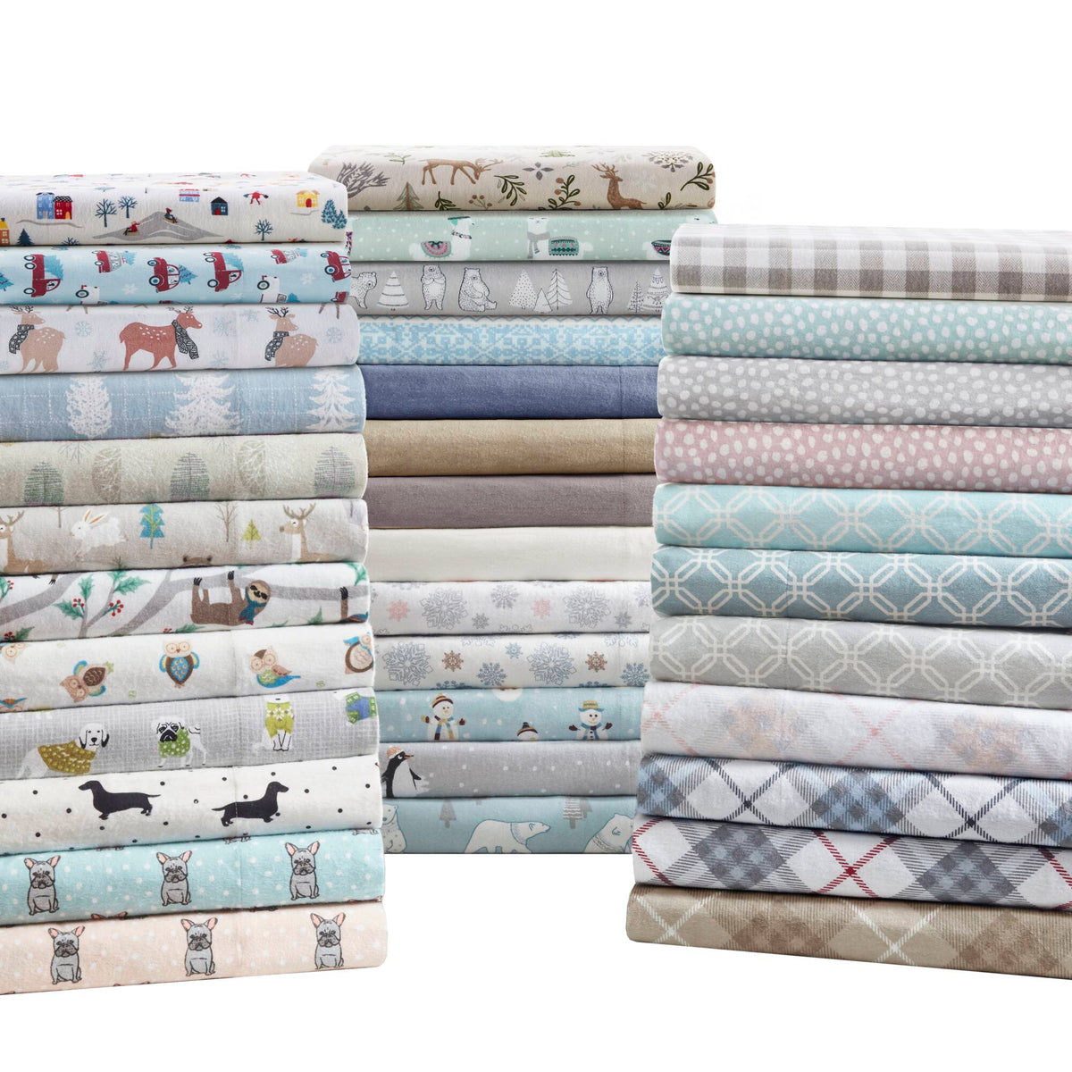 3 PCS Twin XL Printed Sheet Set