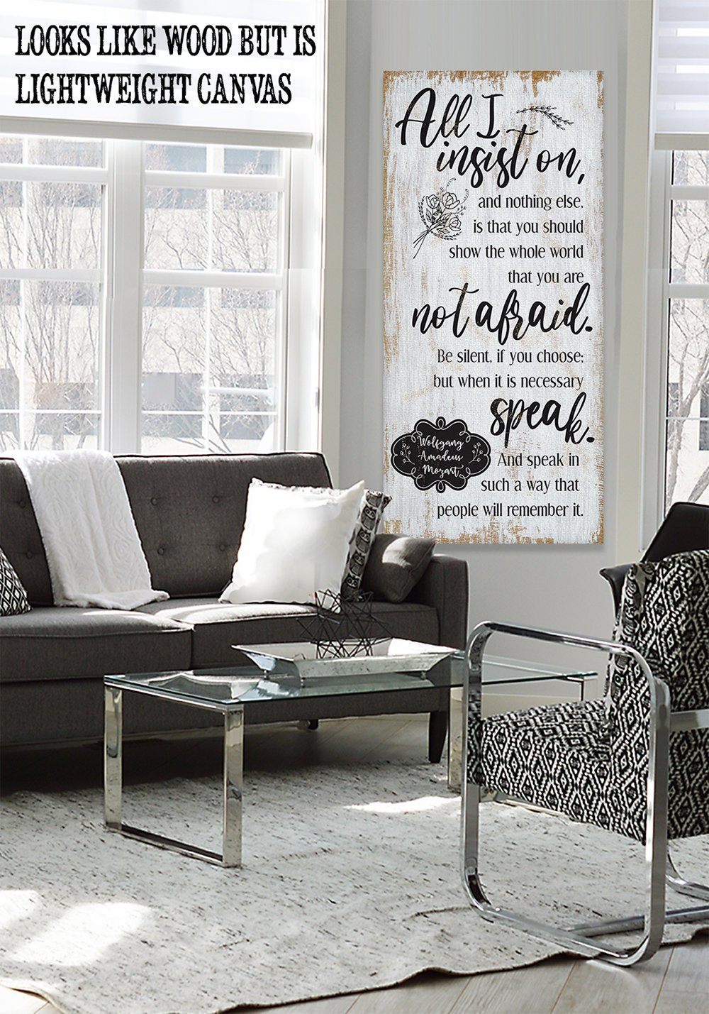 All I Insist On - Canvas