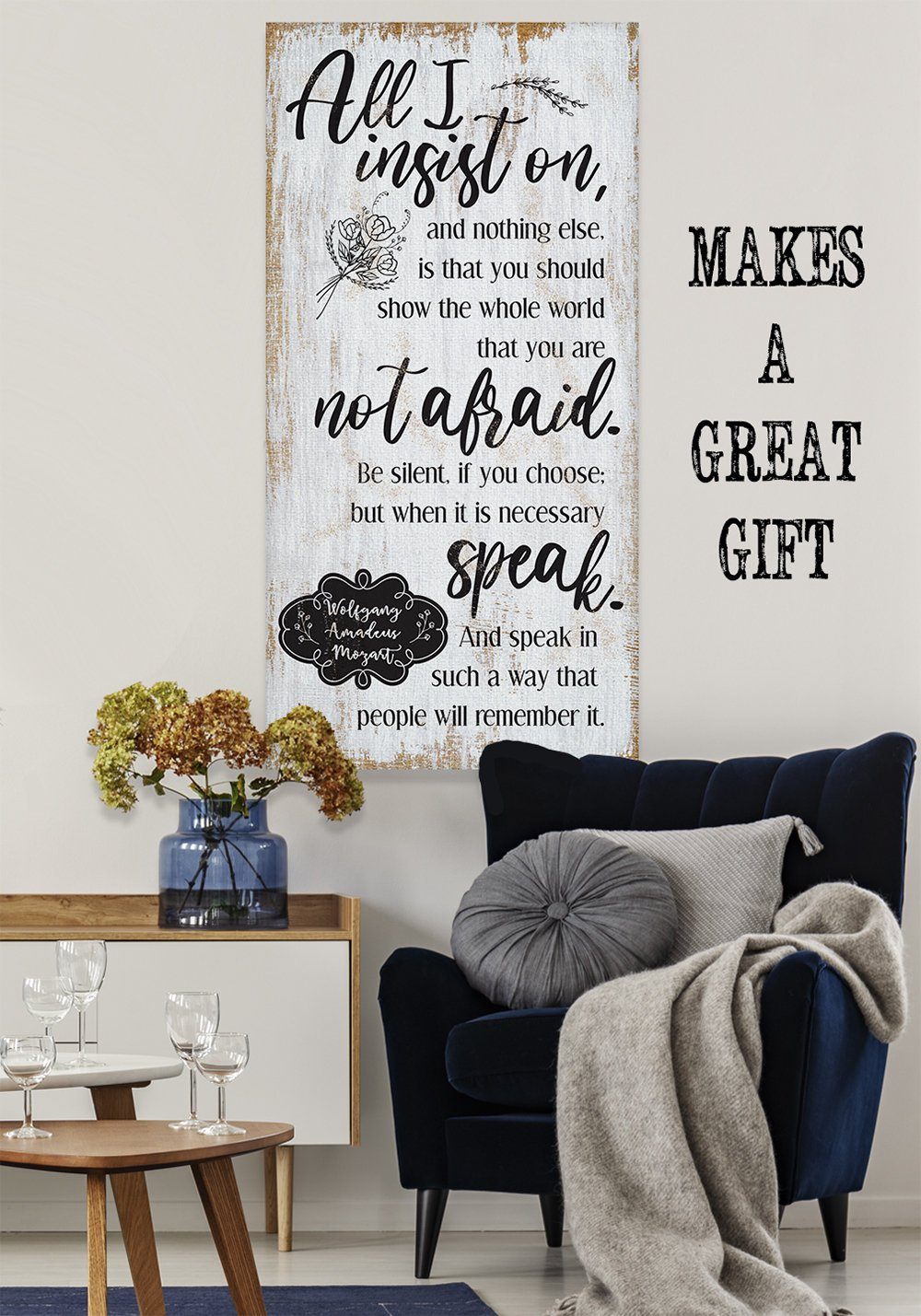 All I Insist On - Canvas