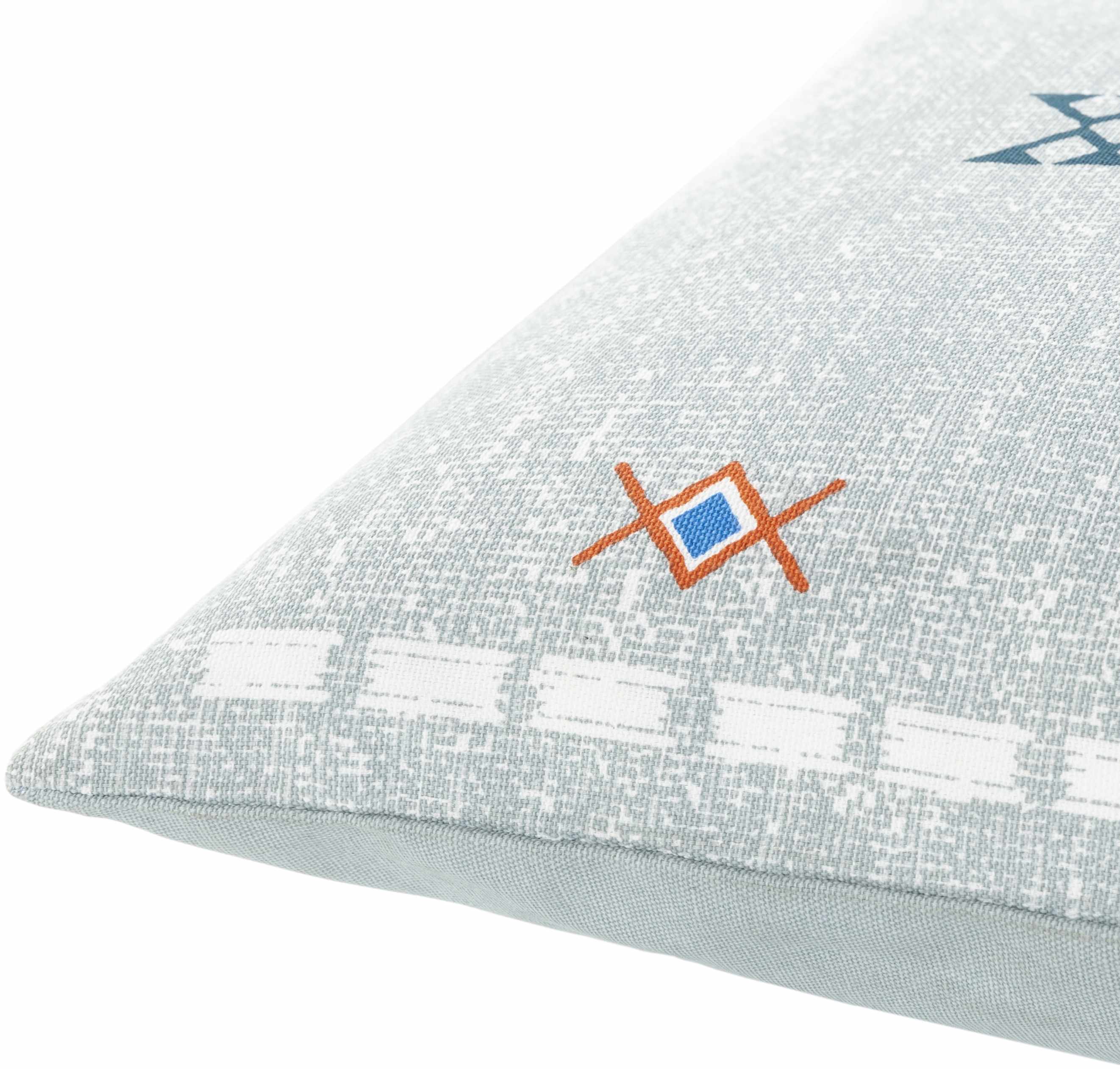 Anaktuvuk Blue Tribal Accent Pillow - Clearance-1