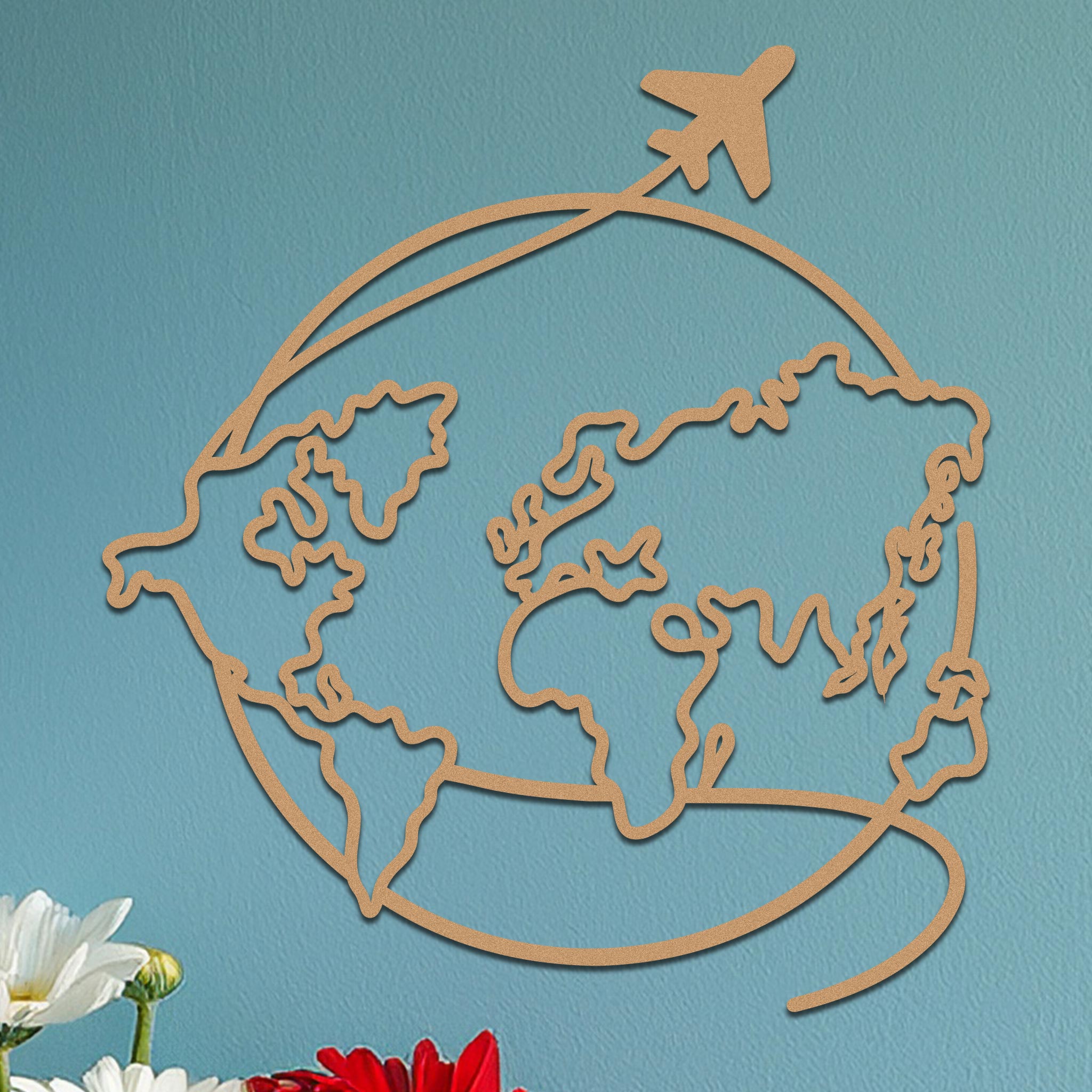 Around the World Sign-3