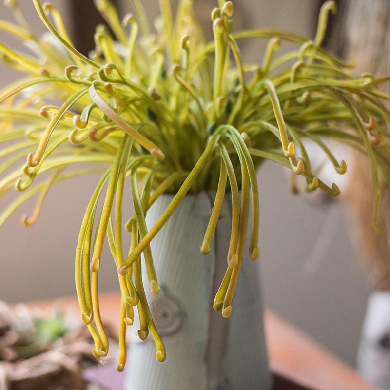 Artificial Plant Green Sarracenia Stem 12" Tall