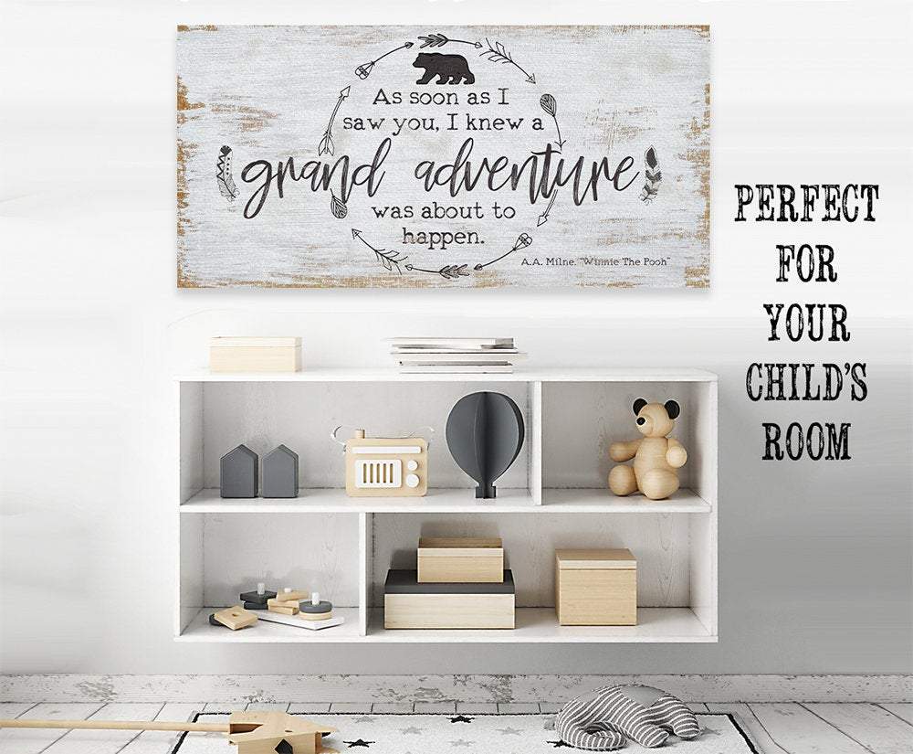 As Soon As I Saw You - Canvas