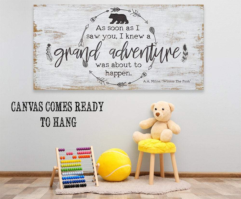 As Soon As I Saw You - Canvas