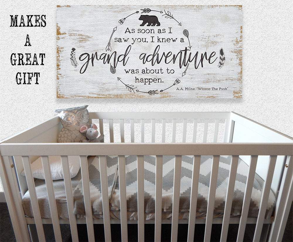 As Soon As I Saw You - Canvas