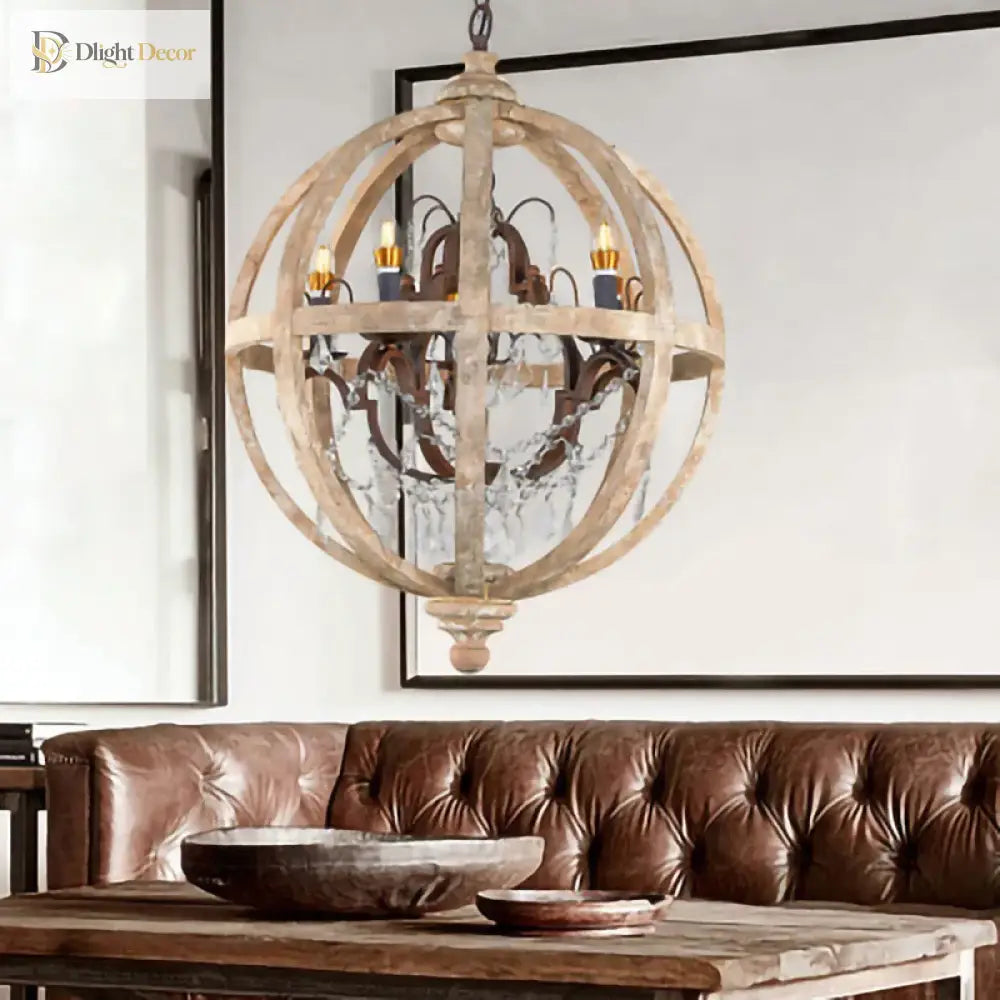 Astra LED Retro Chandelier | Modern Dining Room Lighting