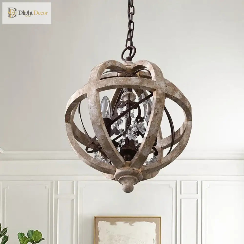 Astra LED Retro Chandelier | Modern Dining Room Lighting
