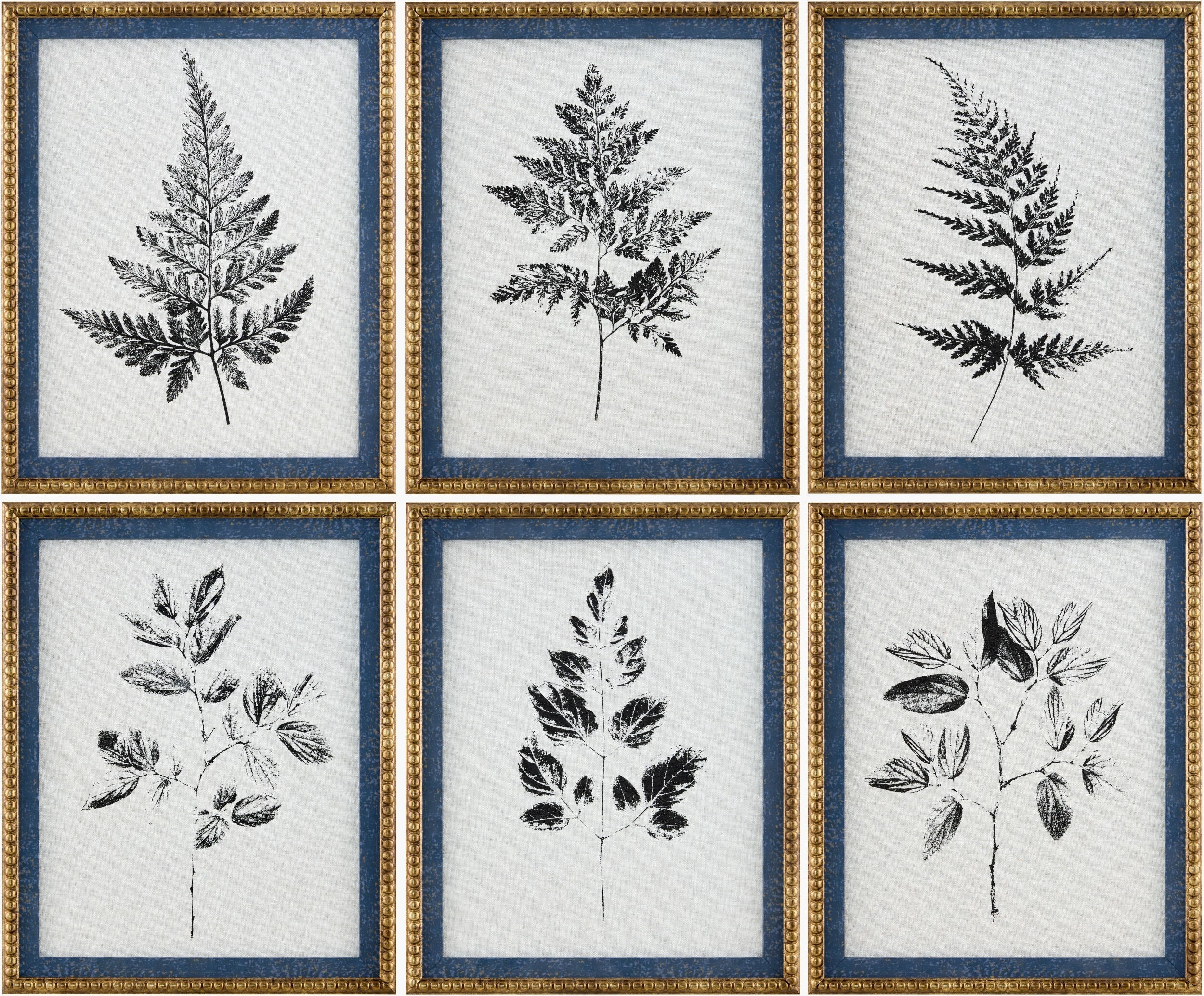 Aqua Blue Rustic Framed Wall Art for modern gallery walls-0