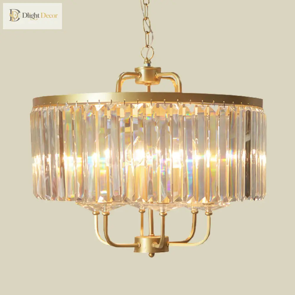 Aurora Gold Chandelier | Modern Dining Room Lighting
