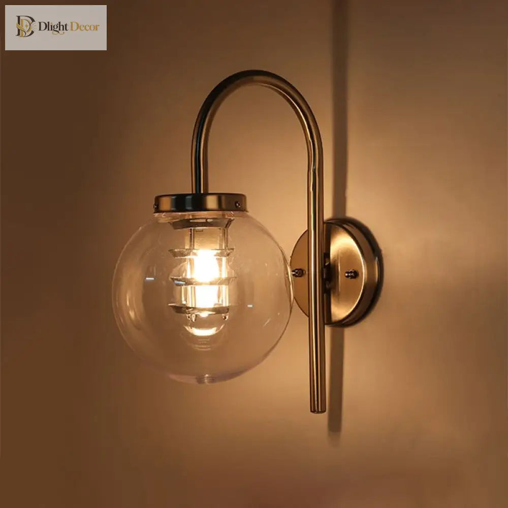 Autumn Industrial Wall Sconce | Bedroom & Hallway Lighting