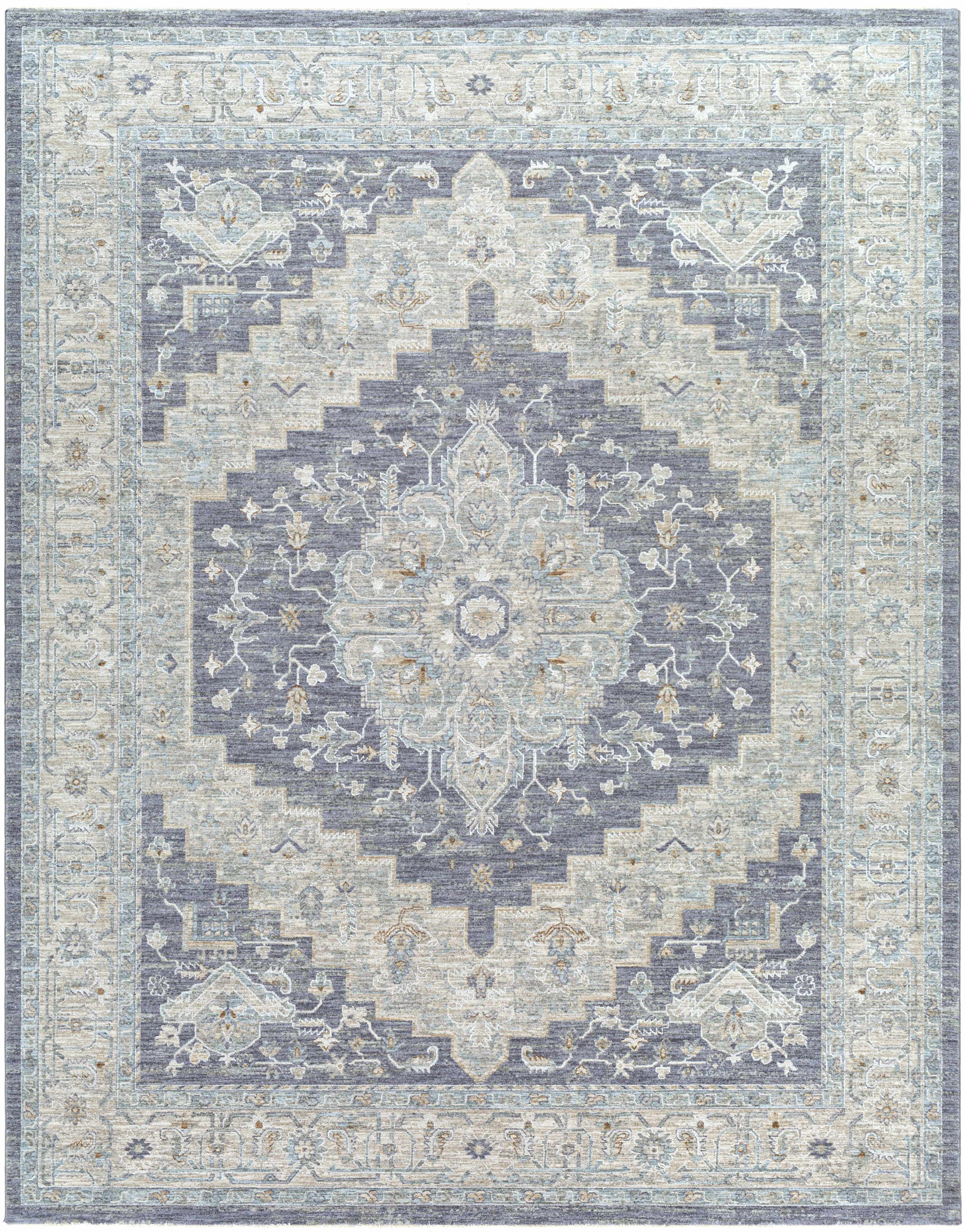 Sema Blue Medallion Rug
