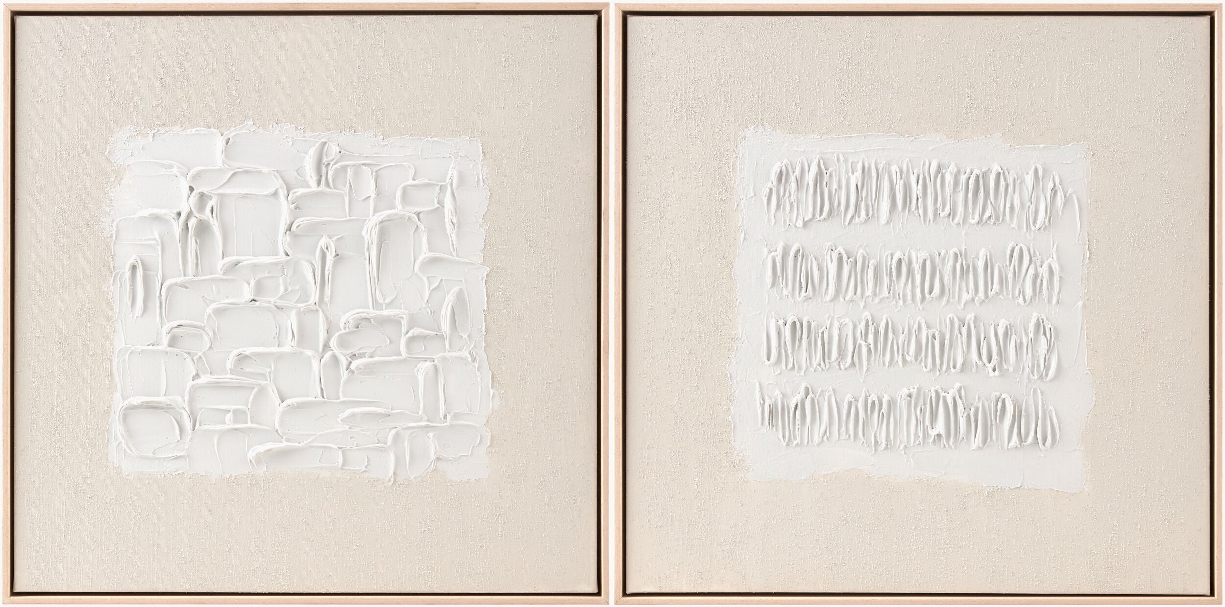 Warm Light Gray Modern Framed Wall Art for modern gallery walls-0