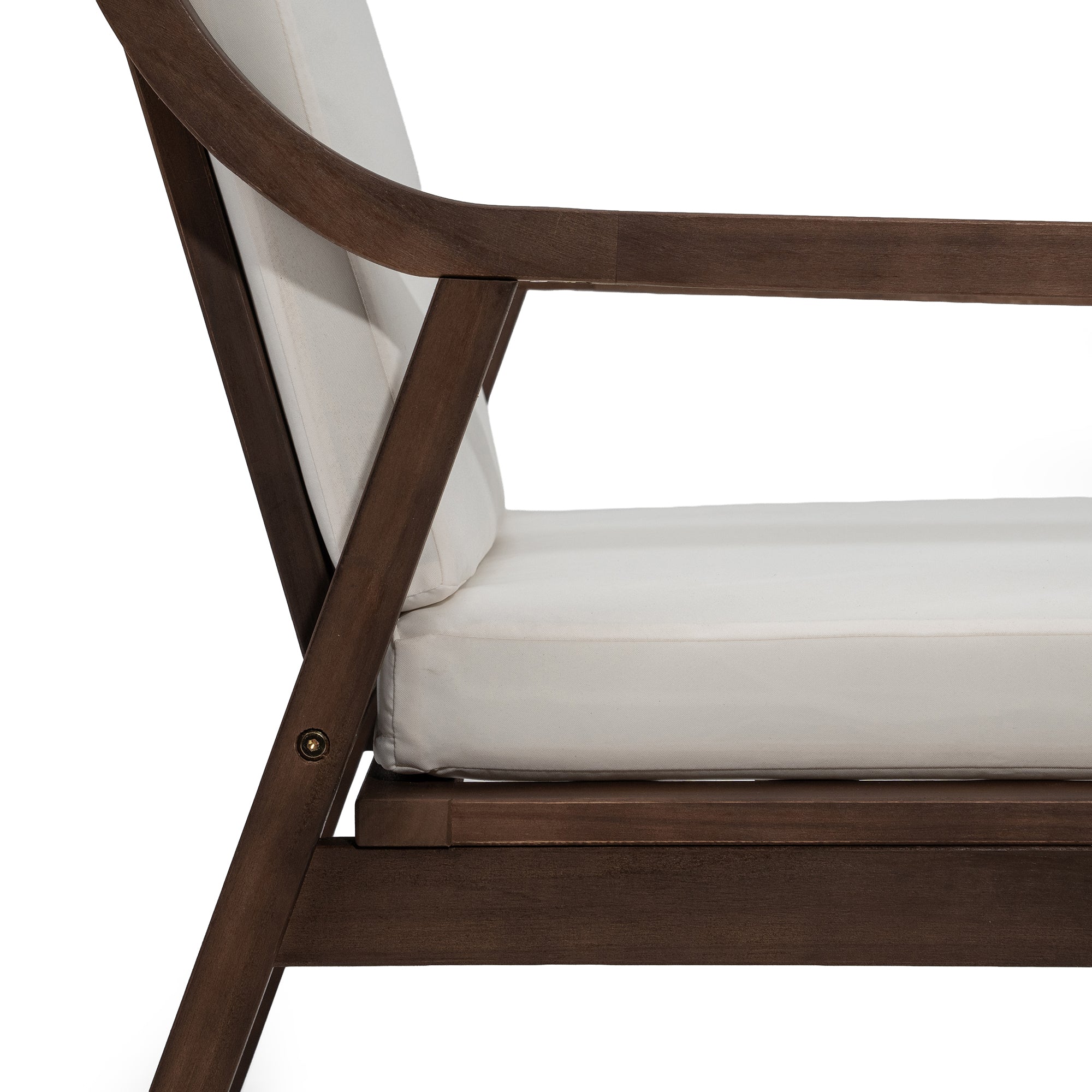 TREXM Patio Dining Table Set for 6 with Umbrella Hole