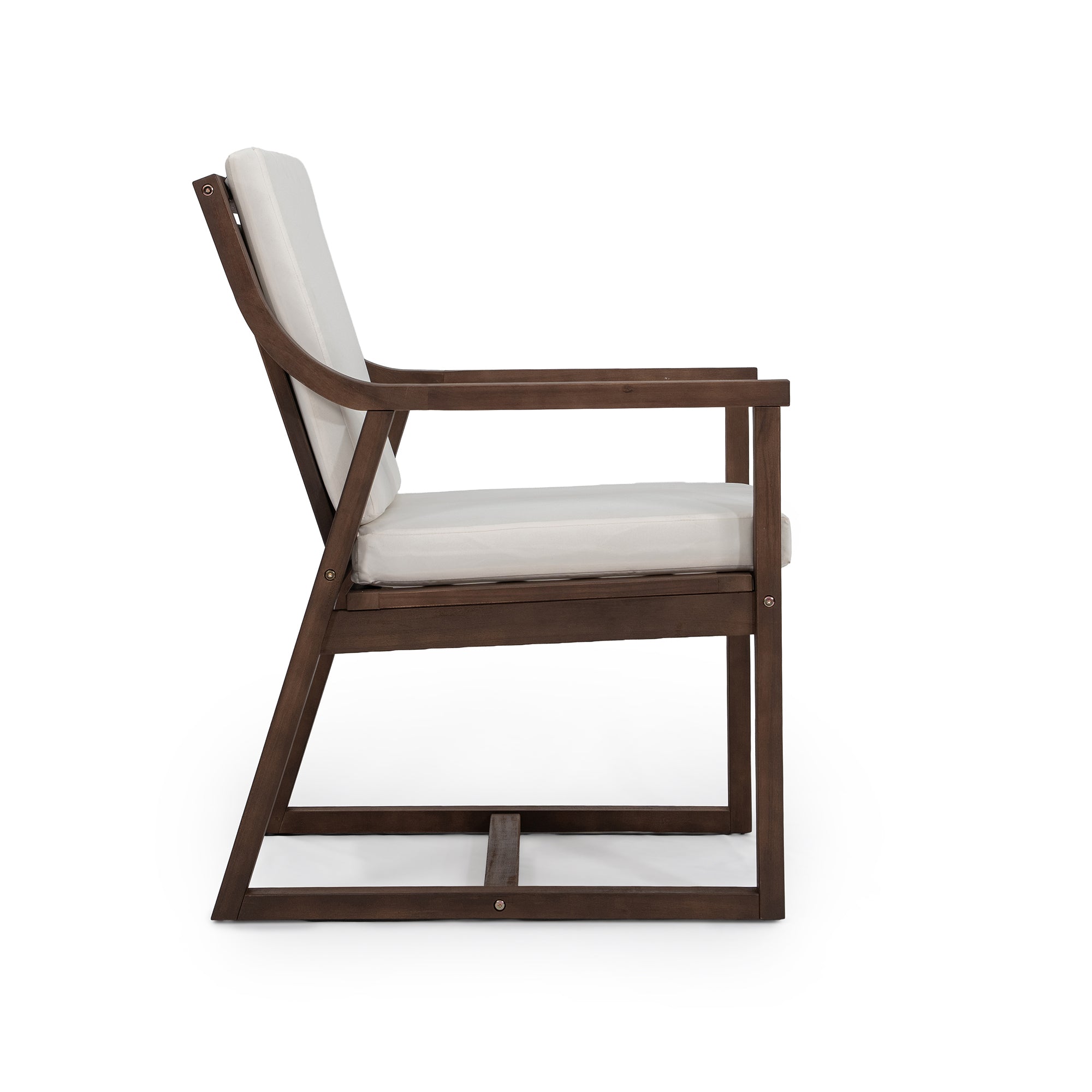 TREXM Patio Dining Table Set for 6 with Umbrella Hole