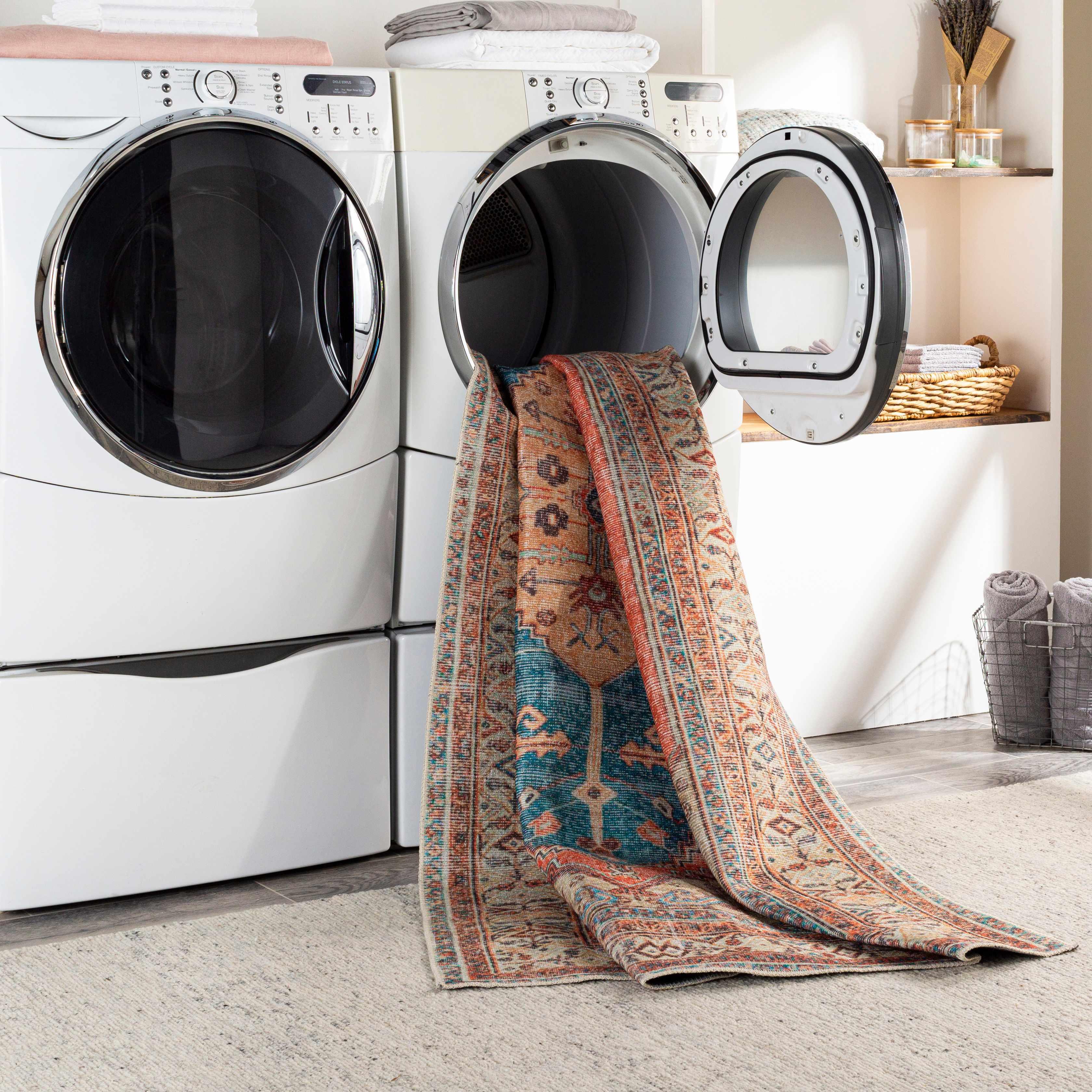 Baganga Washable Area Rug - Clearance - PRHOMZ