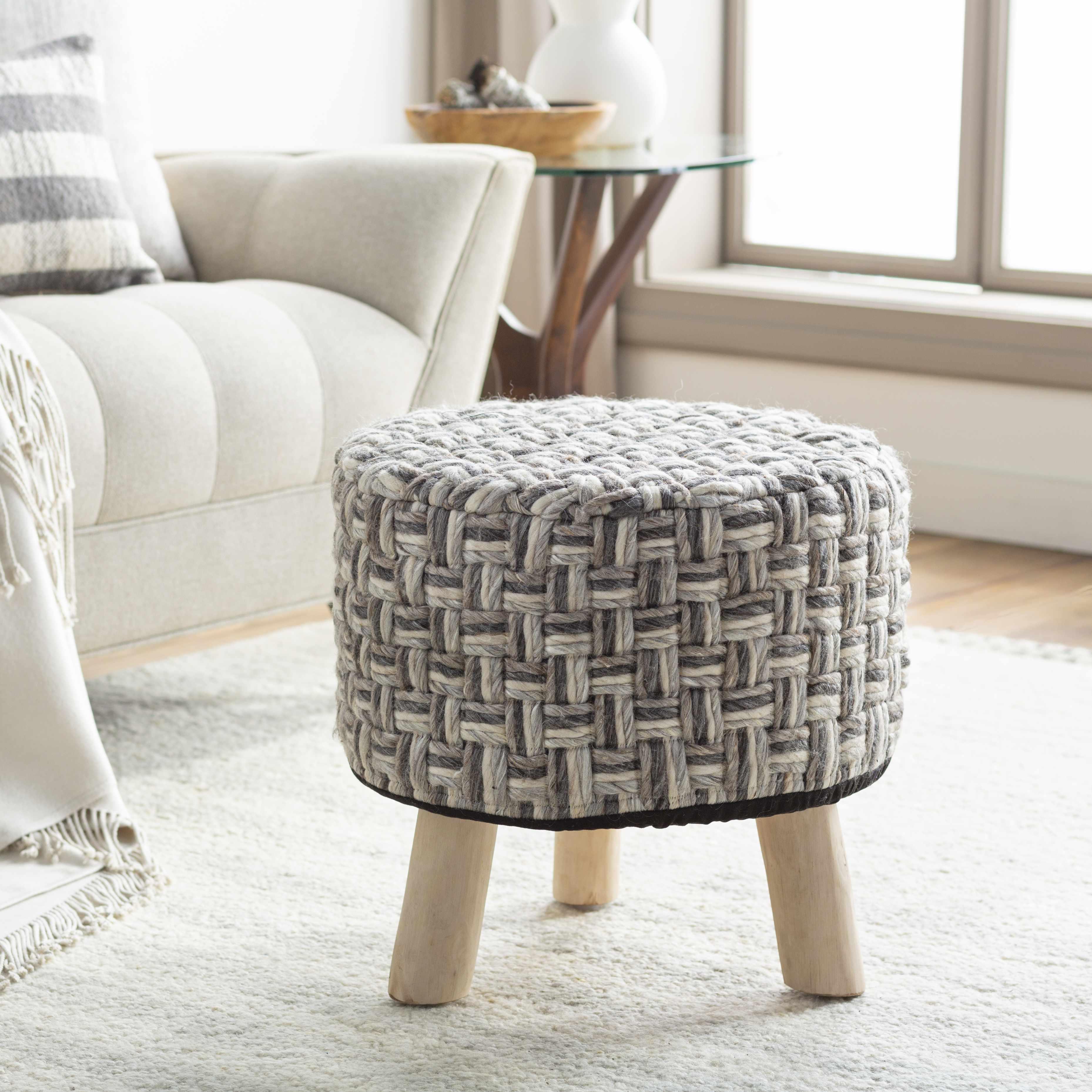 Banos Stool Ottoman - Clearance - PRHOMZ