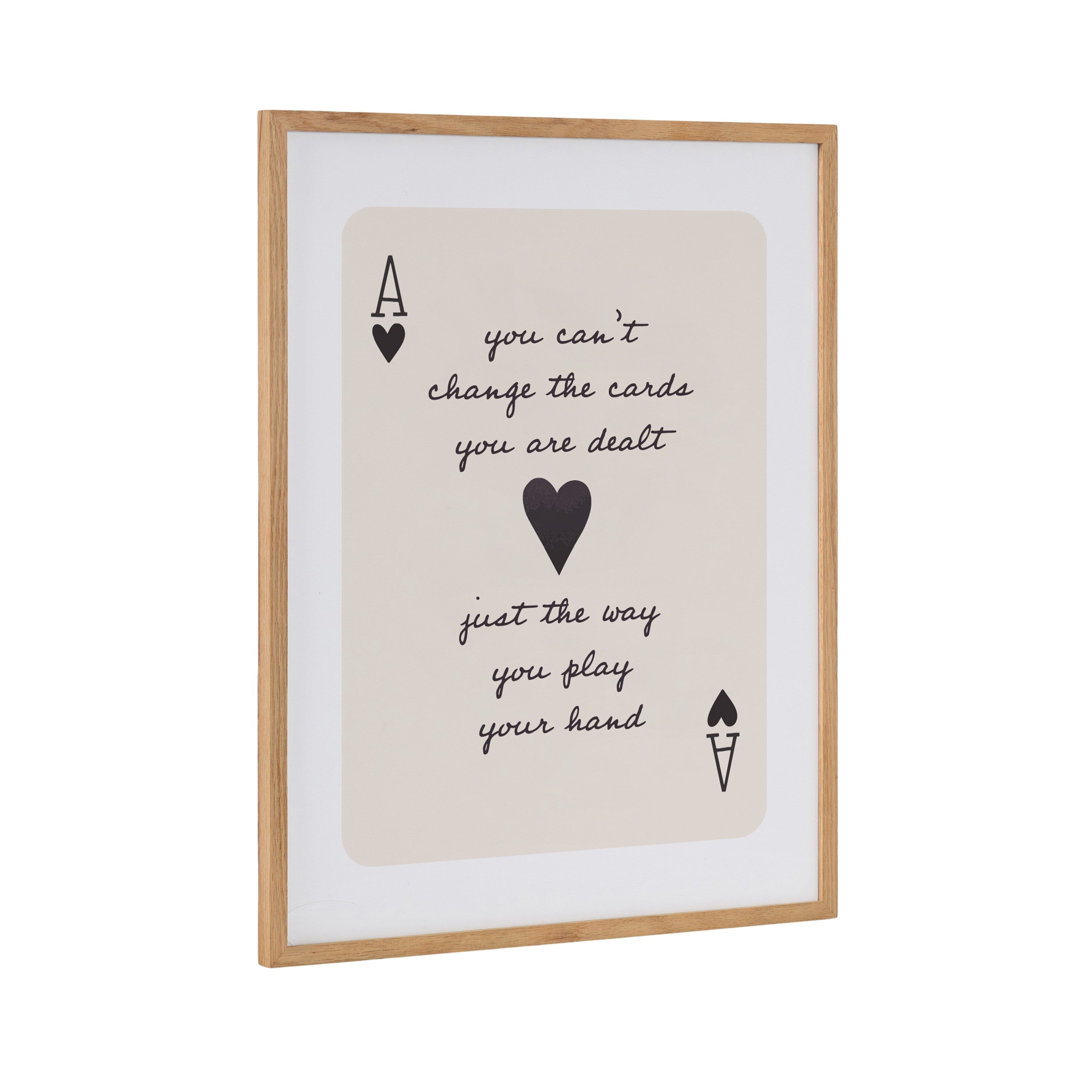 Gallery Ace of Heart Cards Positive Quote Print by The Creative Bunch Studio