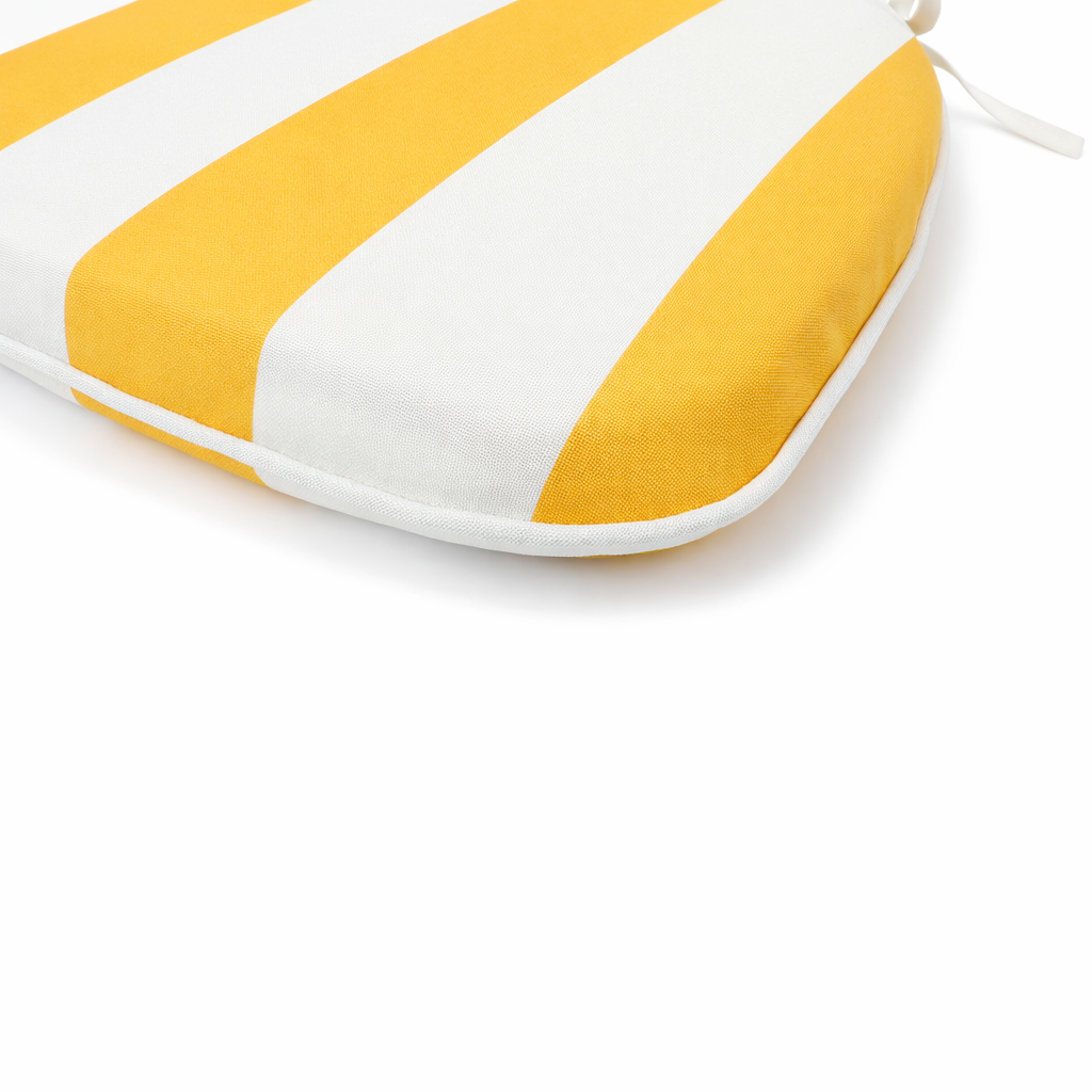 Outdoor Patio Chair Cushions, Water-Repellent U-Shape Thick Foam (Set of 4)