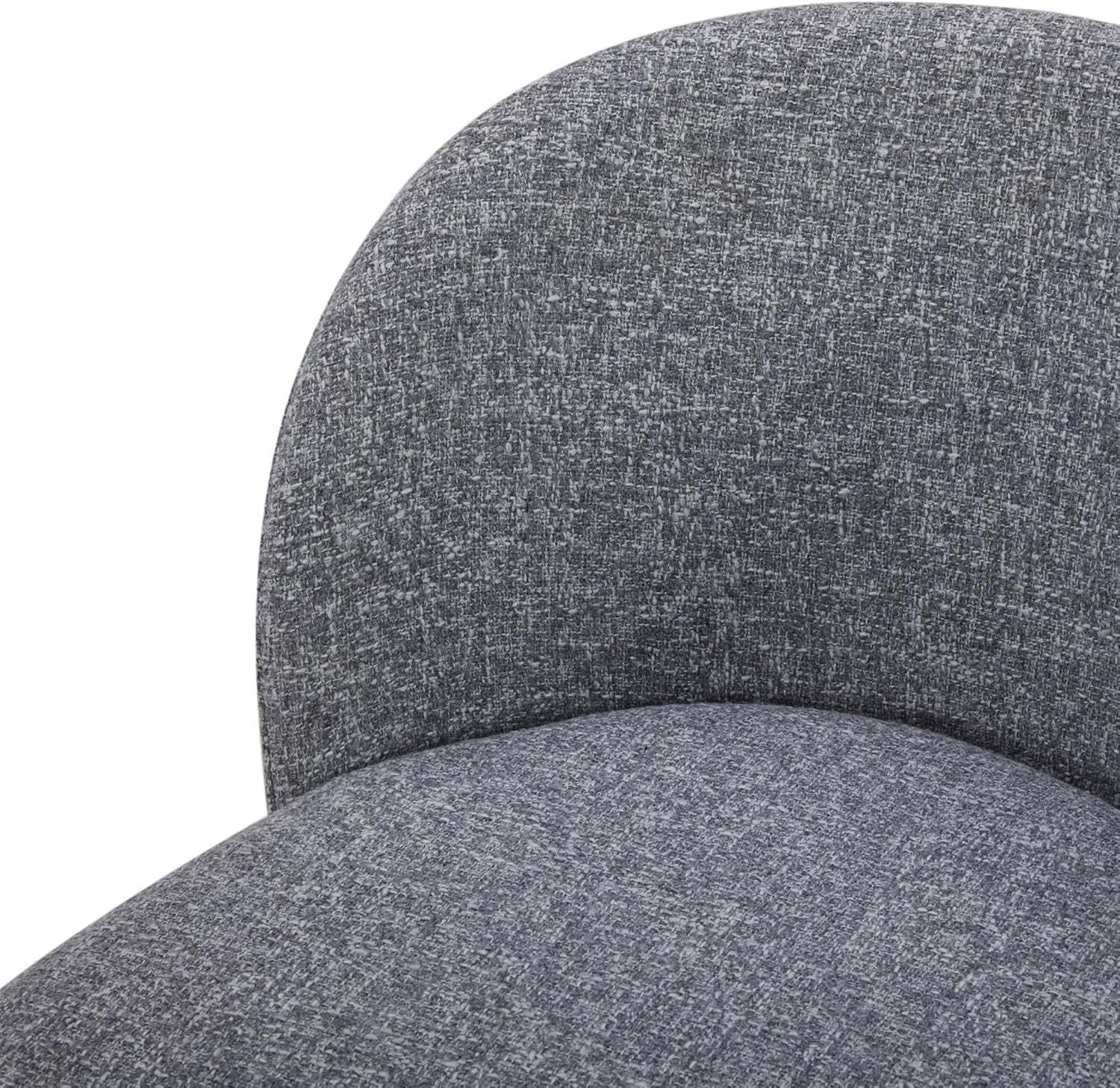 Set Of 3 Counter Height Bar Stools 360 Degree Swivel Grey