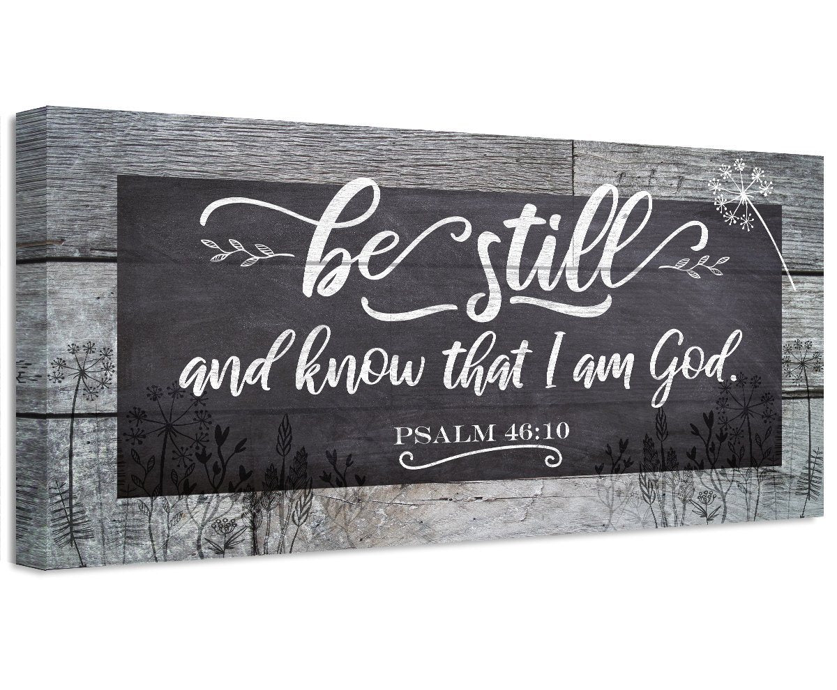 Be Still And Know - Canvas