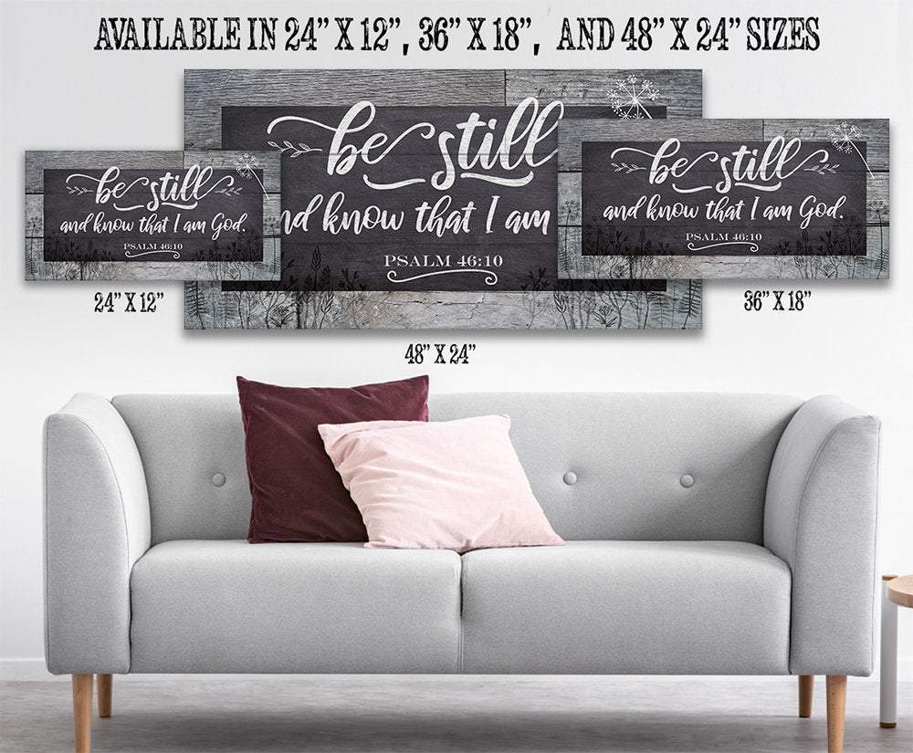 Be Still And Know - Canvas